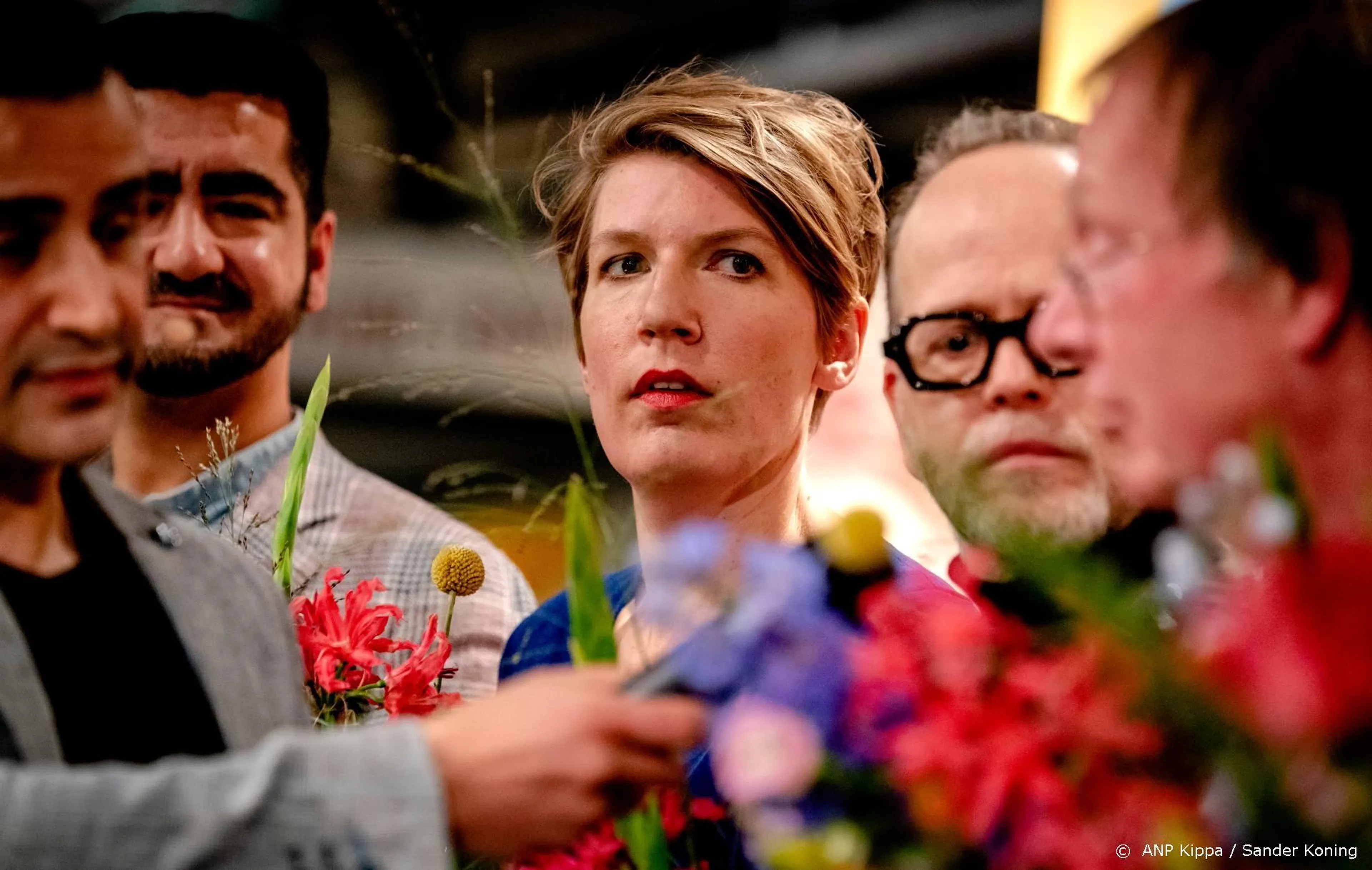 Paulien Cornelisse en Daniel Cornelissen samen het theater in