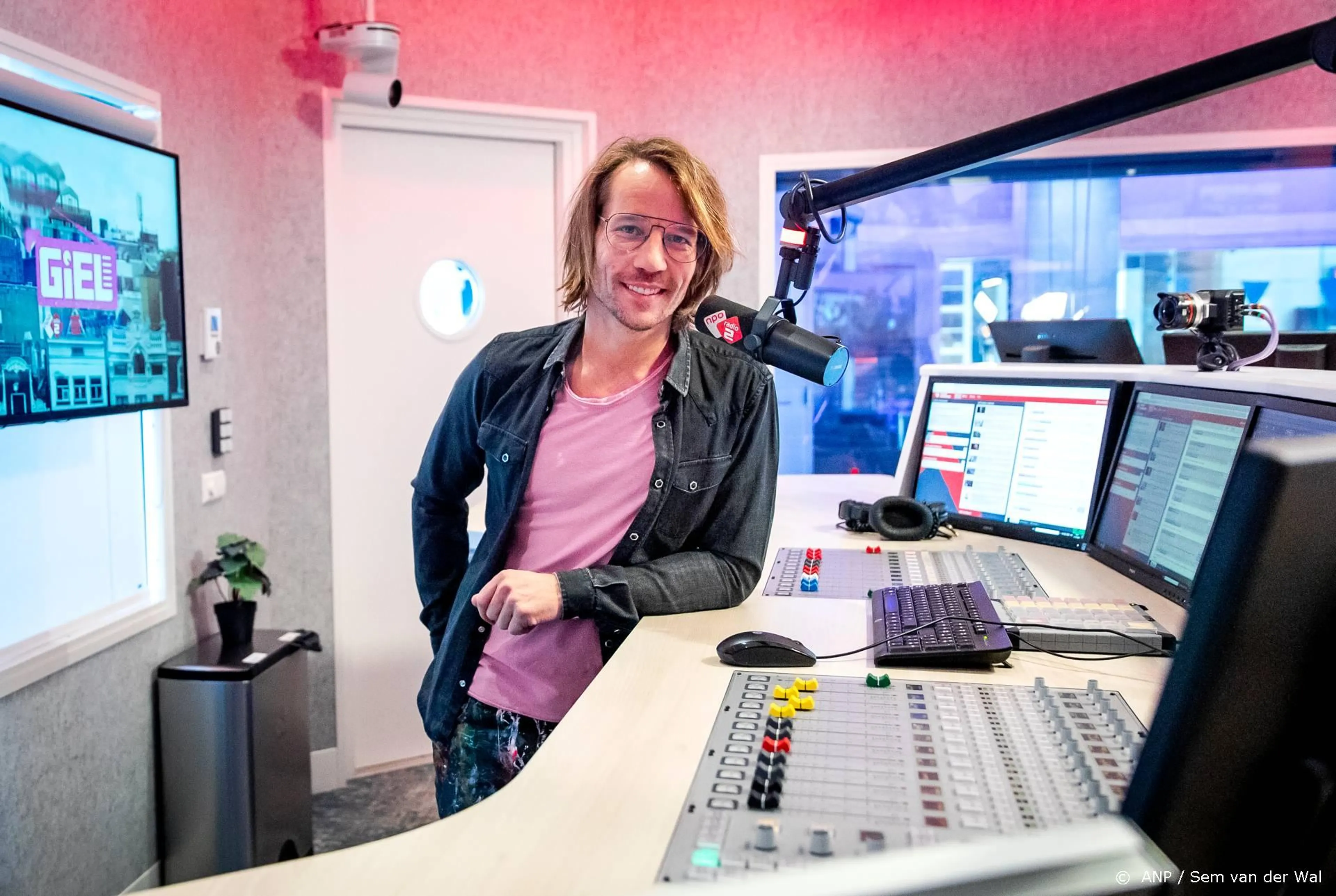 Giel Beelen heeft zich opnieuw verslapen