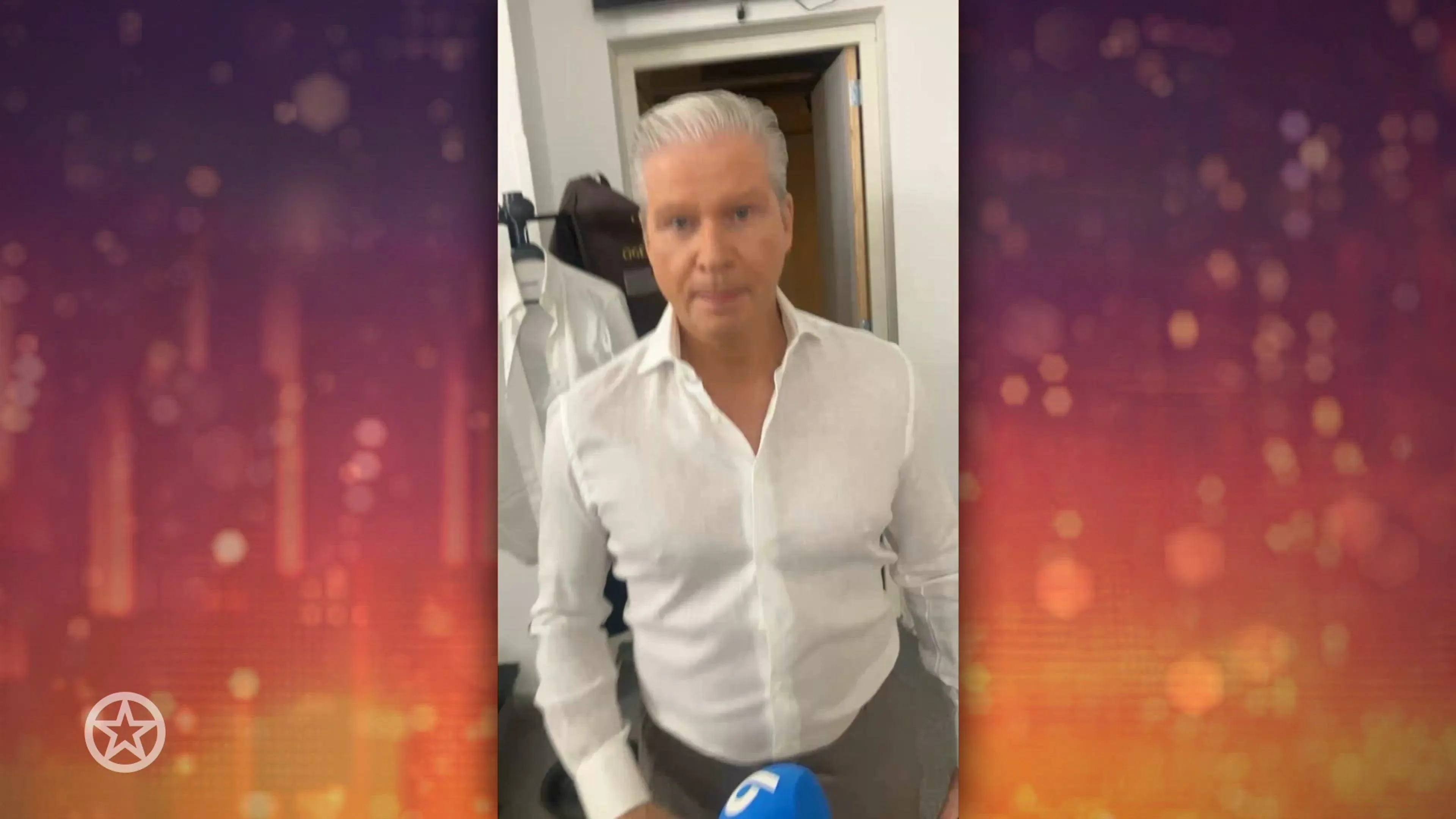 Dries Roelvink op bezoek in Shownieuws