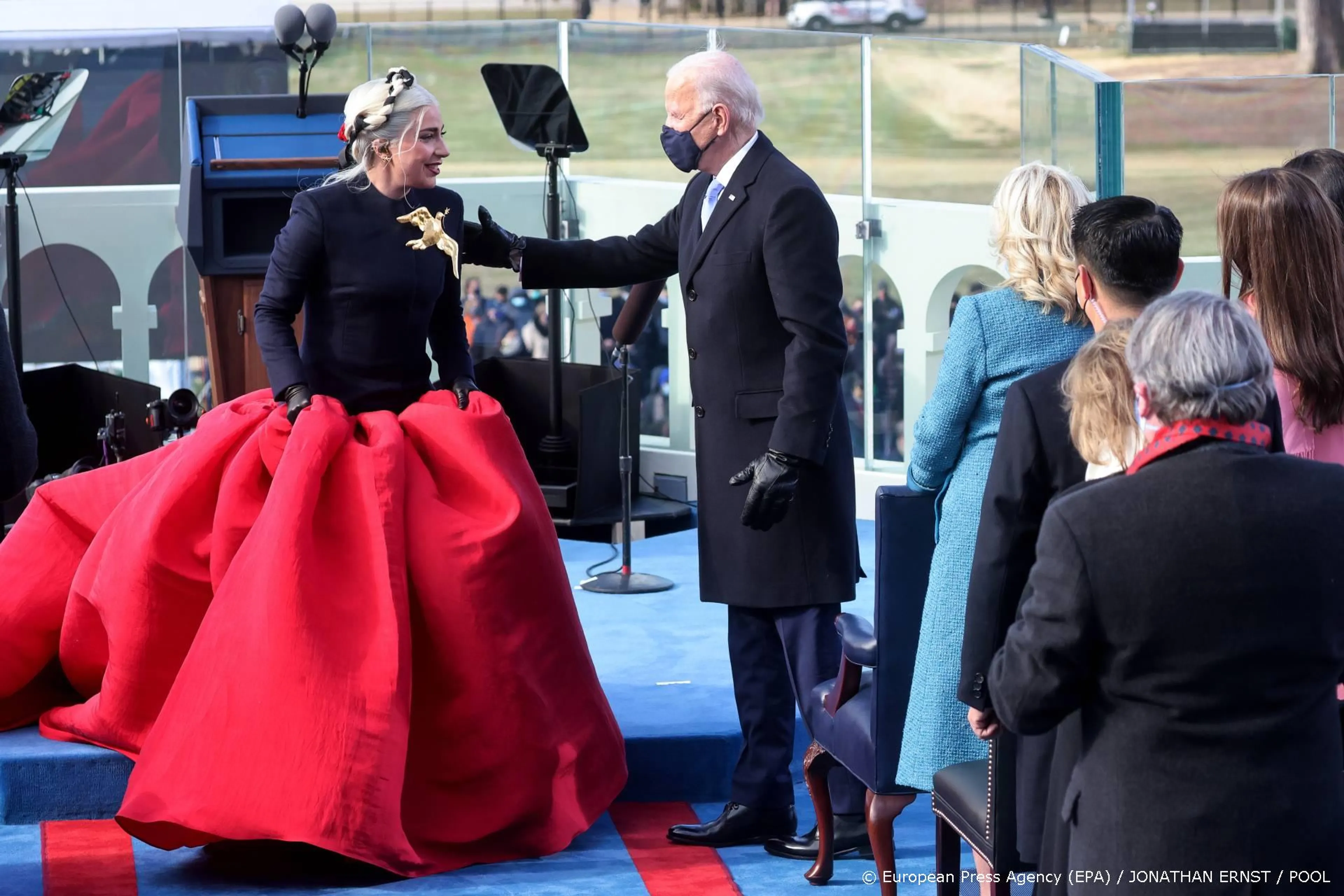 Trump-stemmende vader Lady Gaga toch trots op dochter