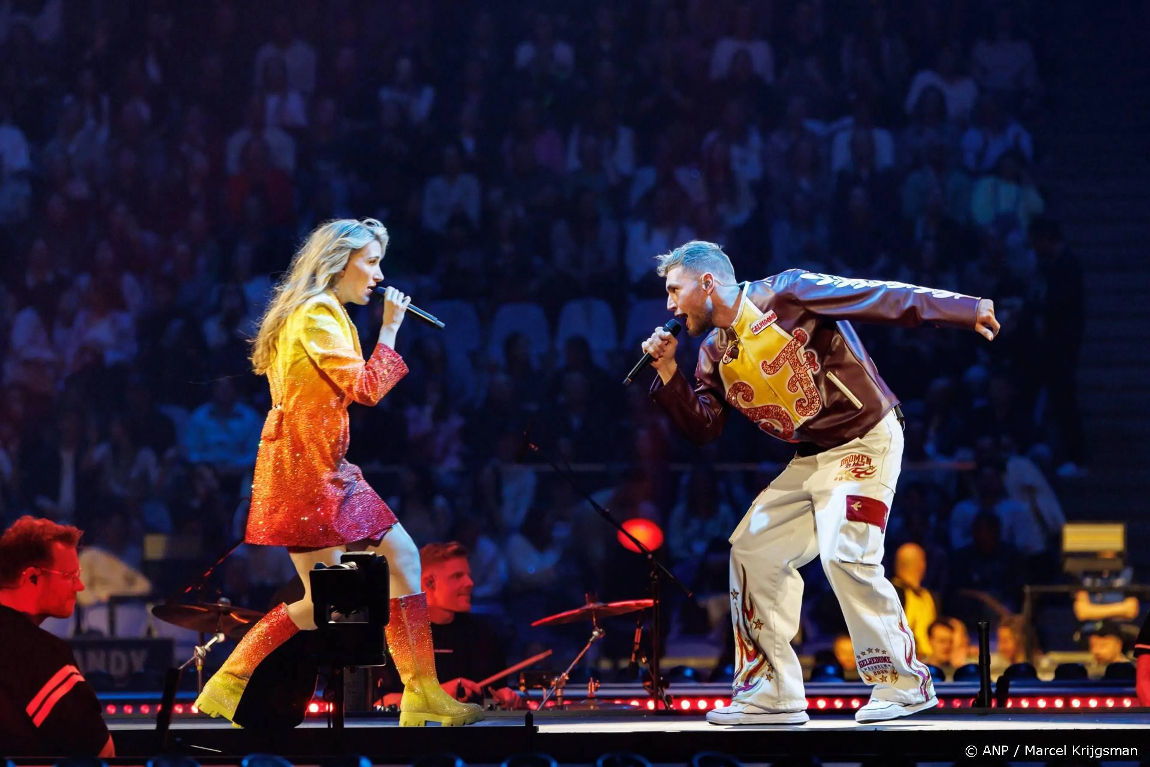 Eerste GelreDome-show van Suzan & Freek krijgt emotionele lading