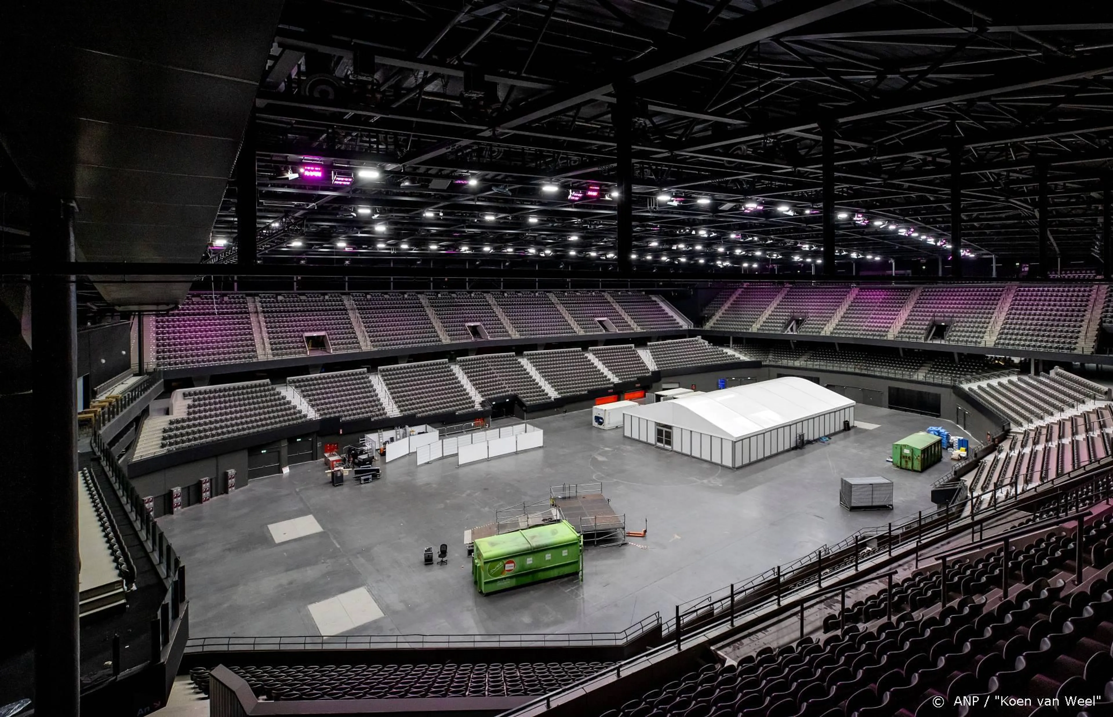 Ahoy schuift weer met evenementen voor songfestival