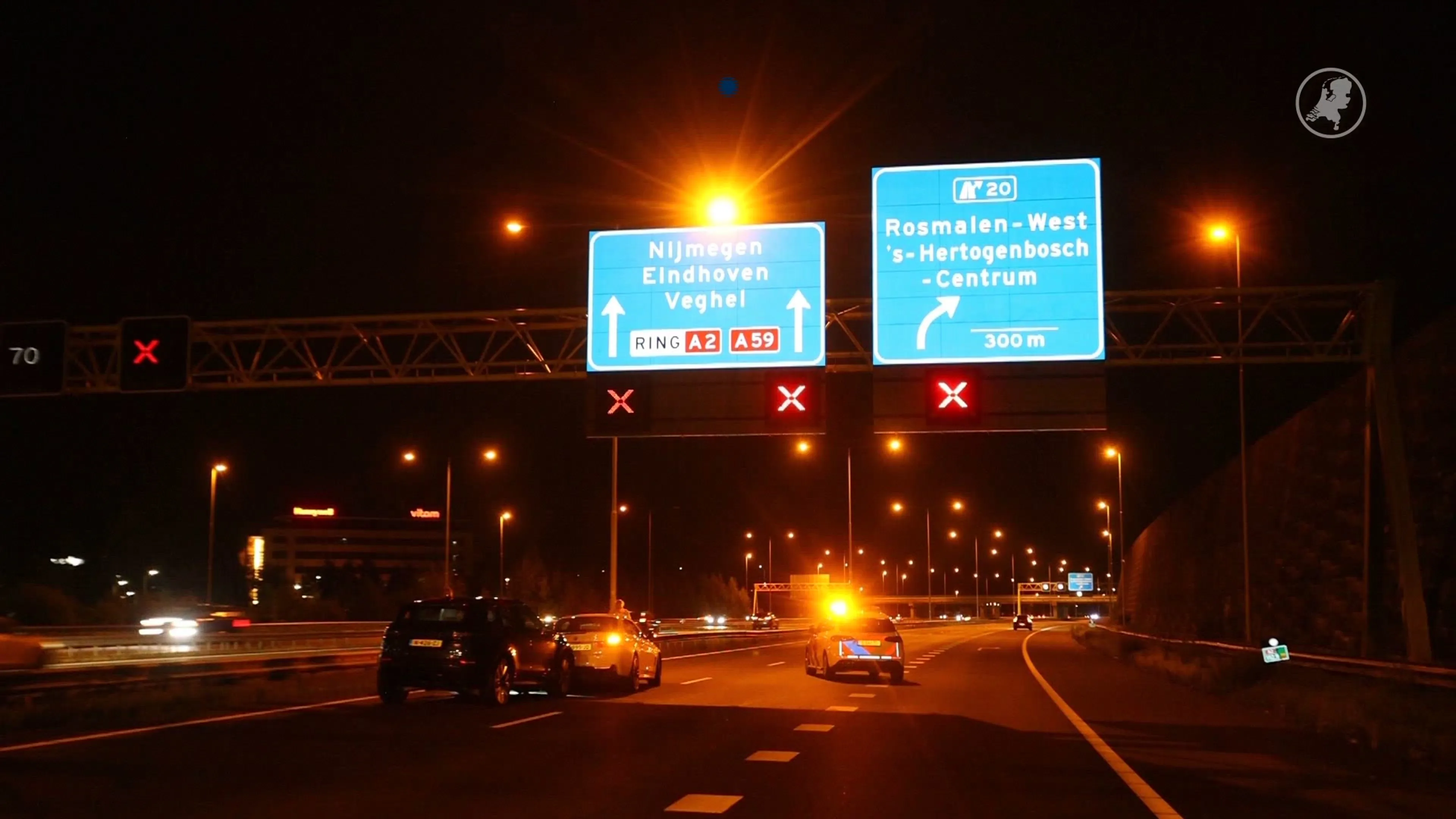 Politie op zoek naar doorrijders na ongelukken op A2 en A27: een motorijder overleden (Hart van Nederland - Late Editie)