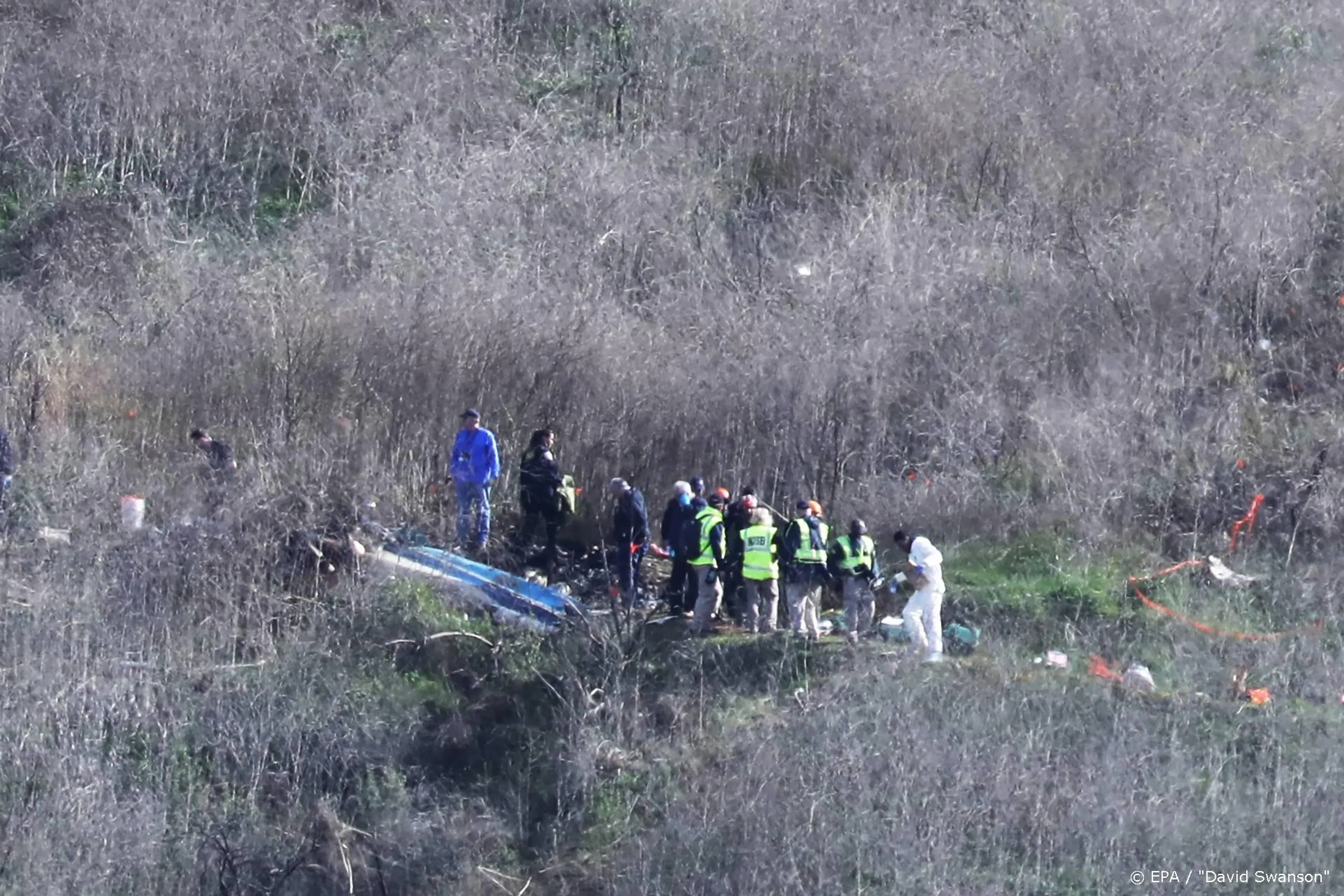 Acht agenten namen foto's bij crash Bryant