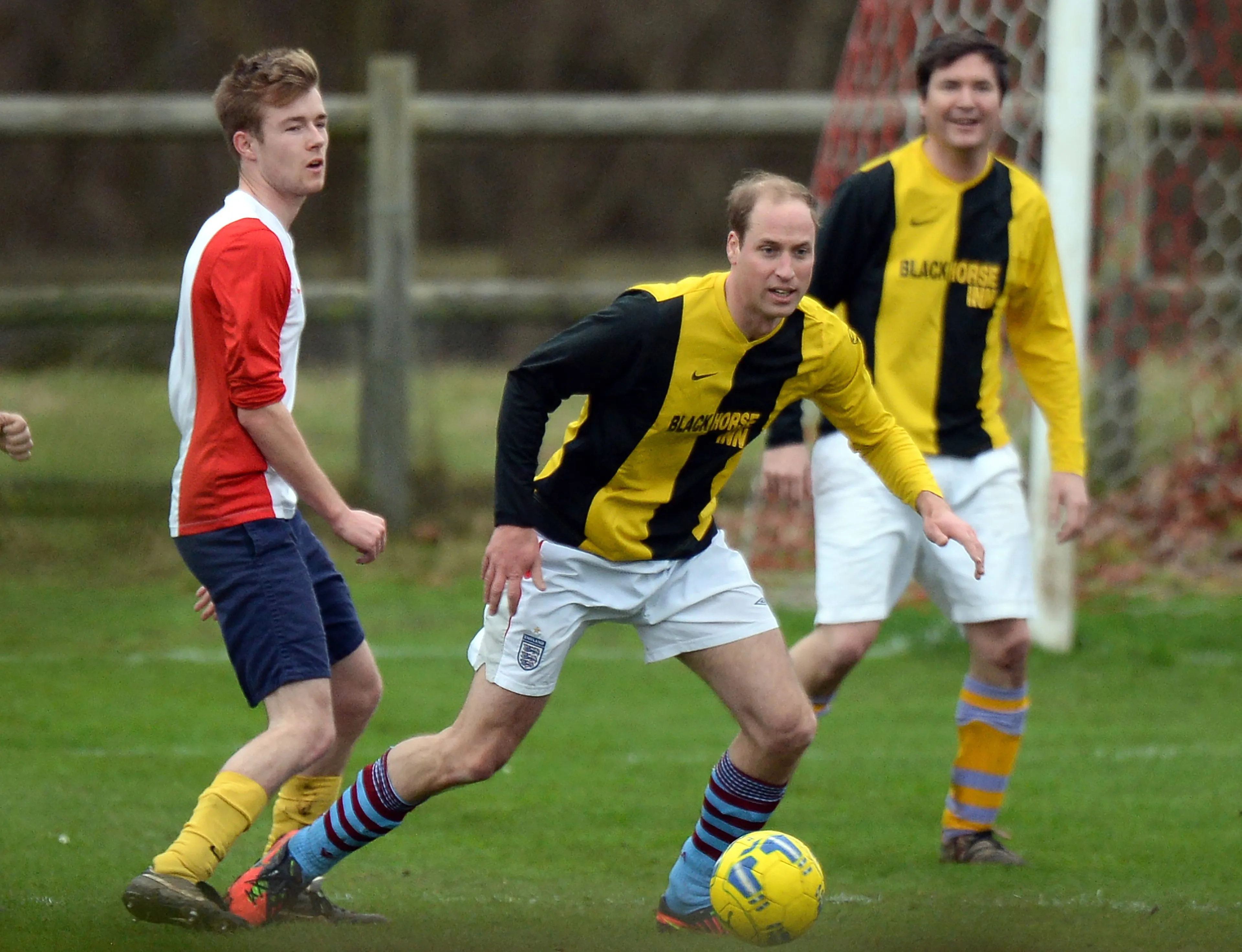 Voetballers in gesprek met prins William over mentale problemen