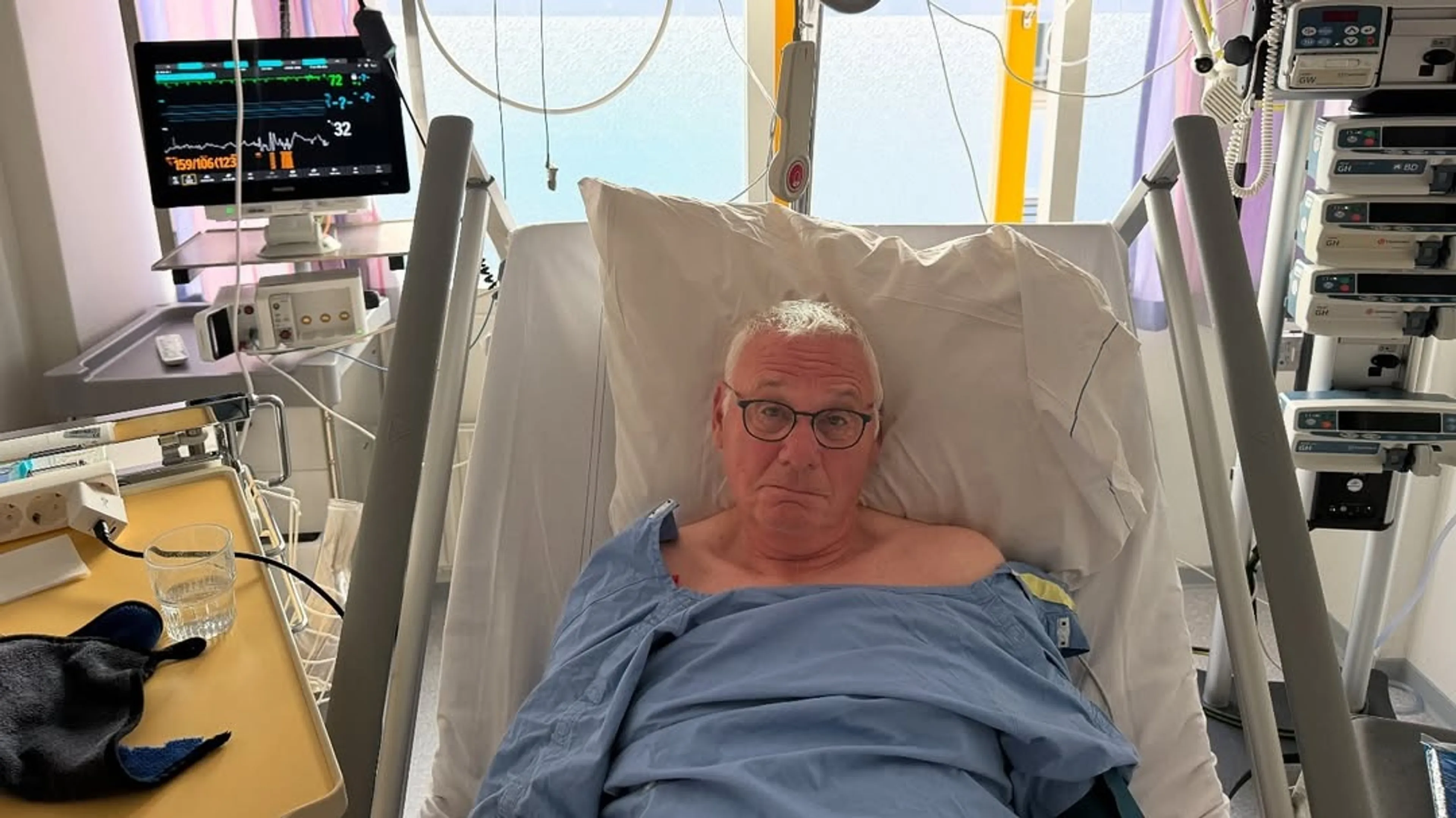 Angstige nacht voor Jan de Hoop na hartinfarct
