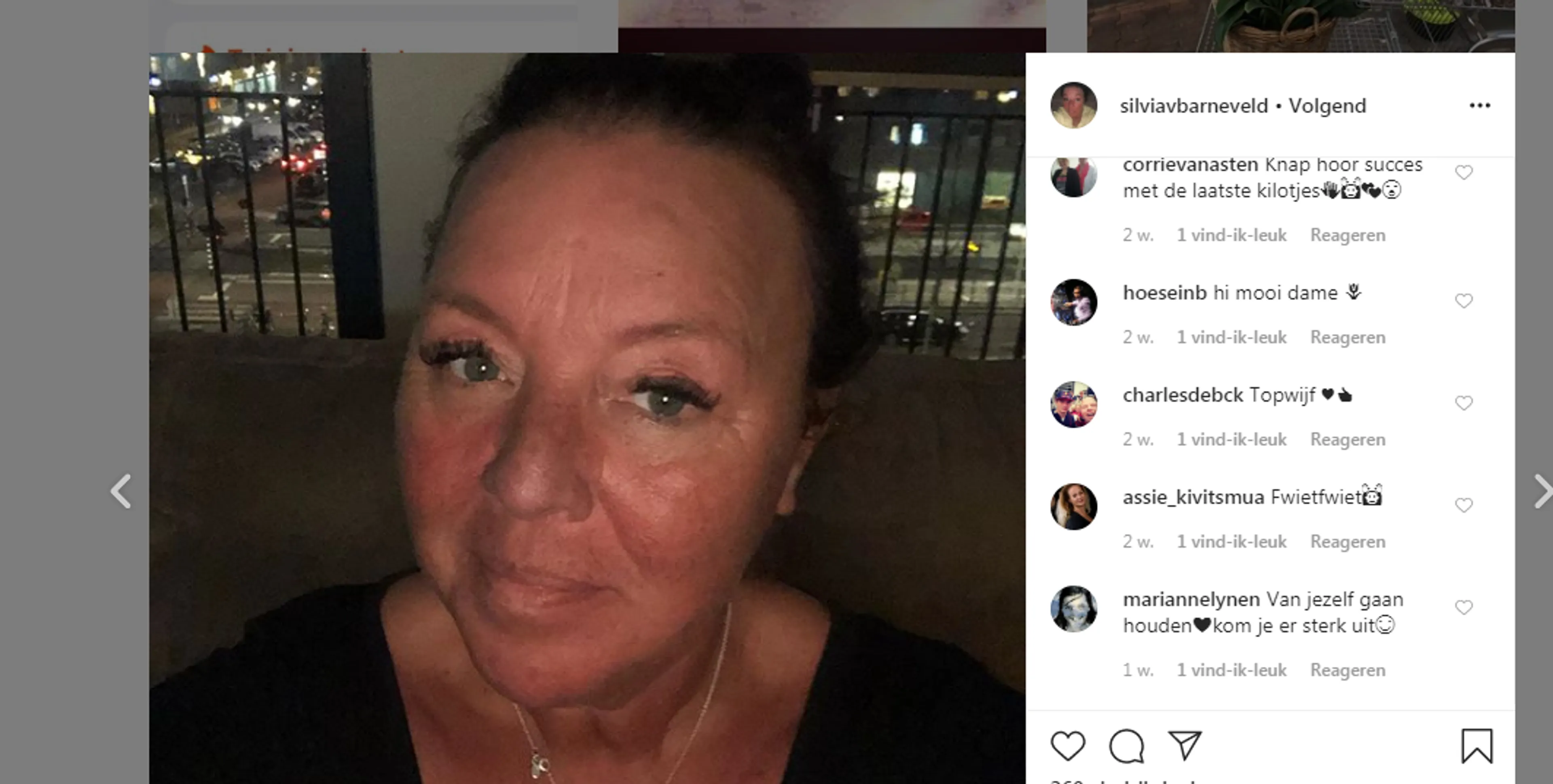 Sterke Silvia heeft hoop na zware periode