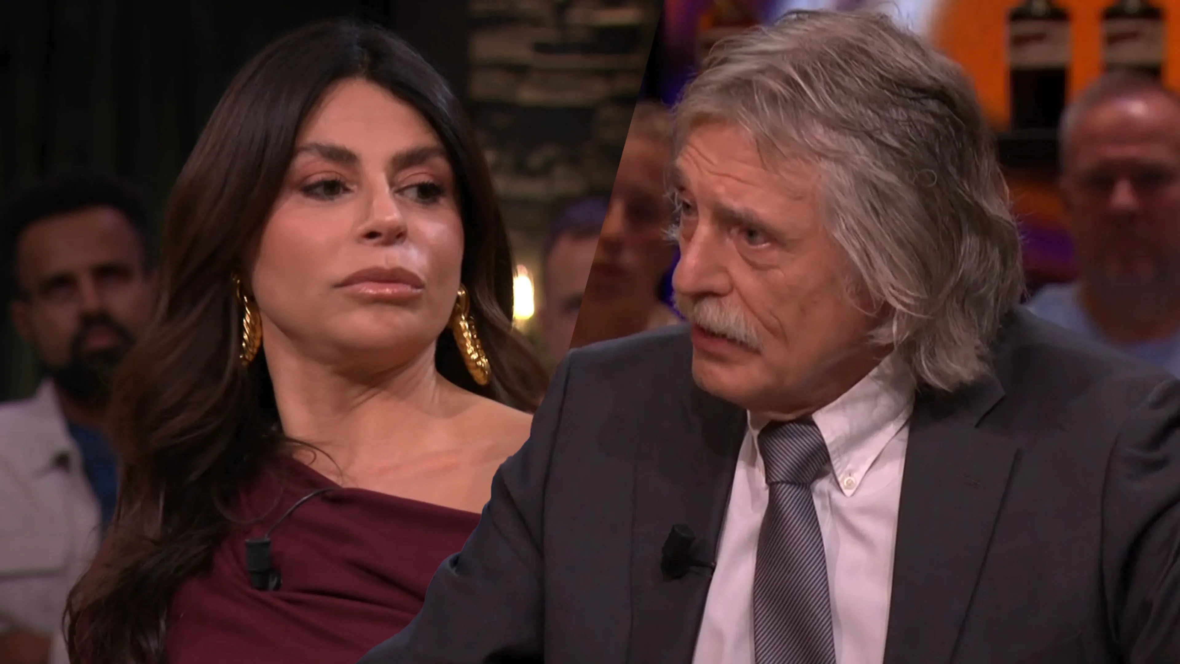 Johan tegen Olcay: 'Ik vind deze insinuatie over Wierd Duk helemaal niet leuk!'