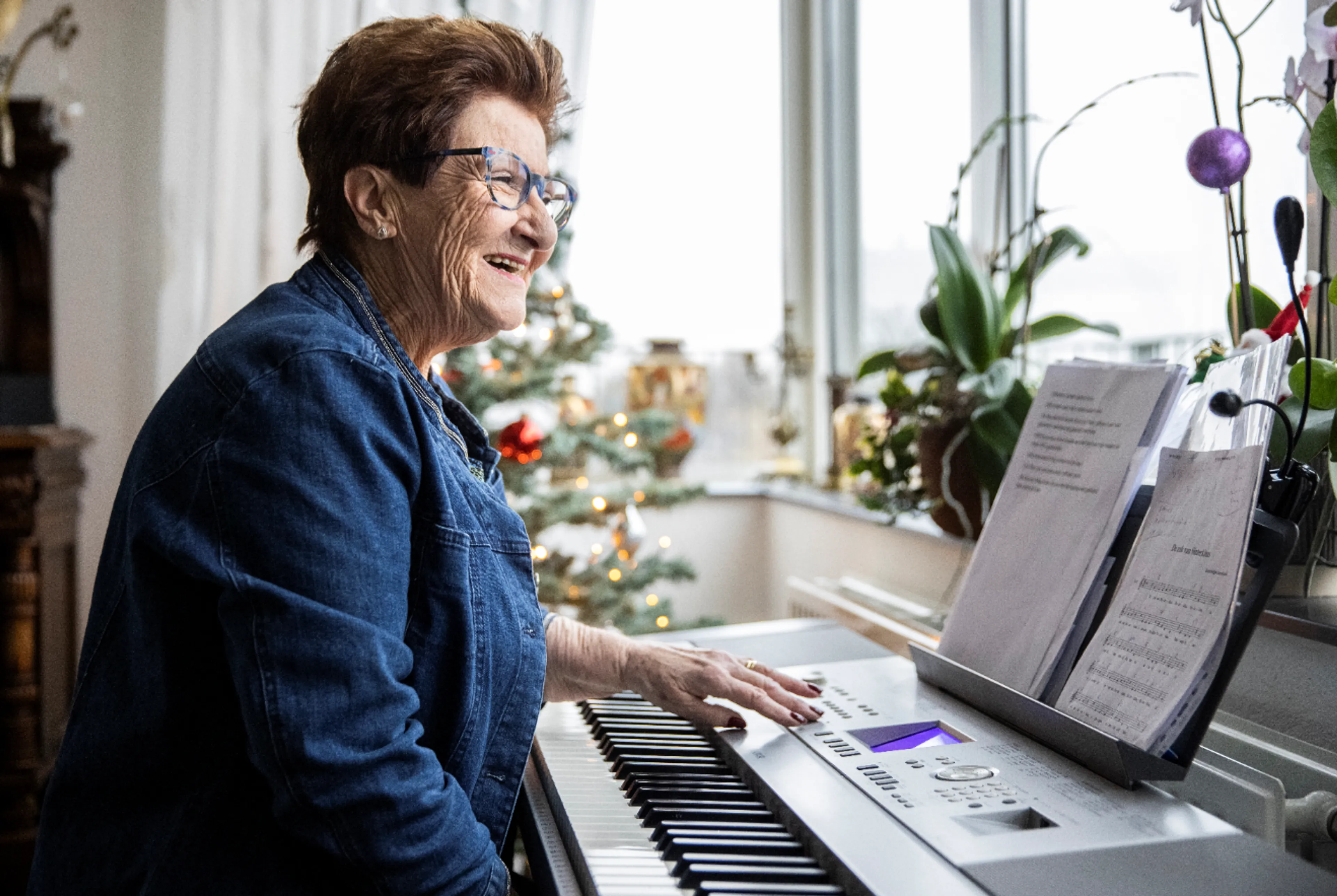 Orgel Joke in feeststemming