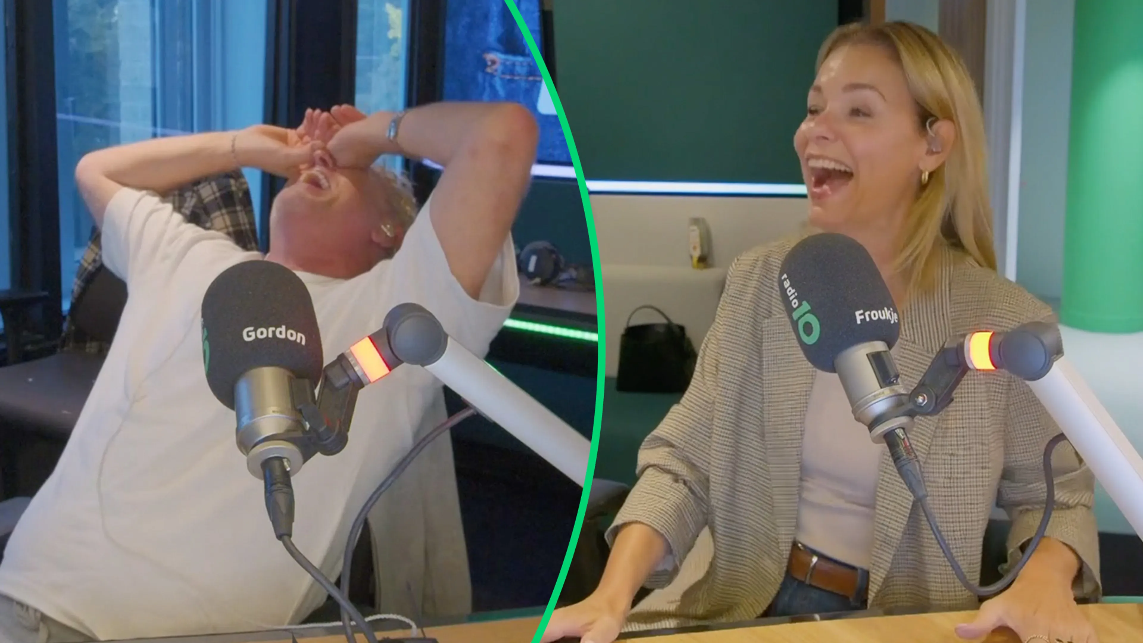 Ochtendshow ontspoort: mondelinge overhoring?! (Radio 10)