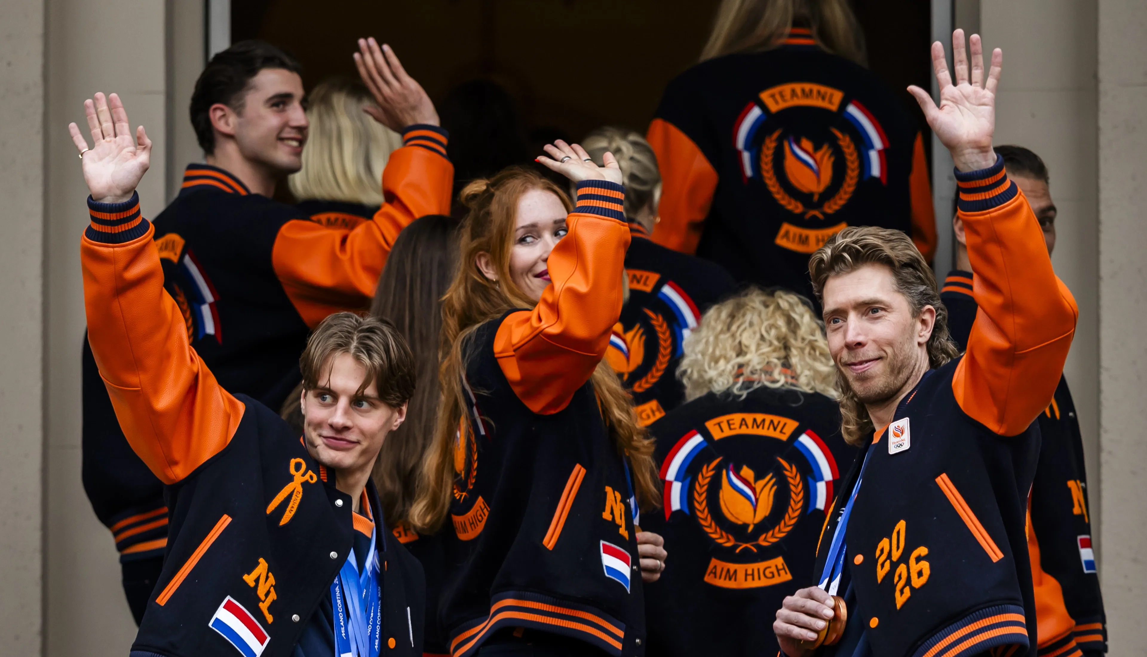 Koning Willem-Alexander regelt patatje mayo voor Jorrit Bergsma