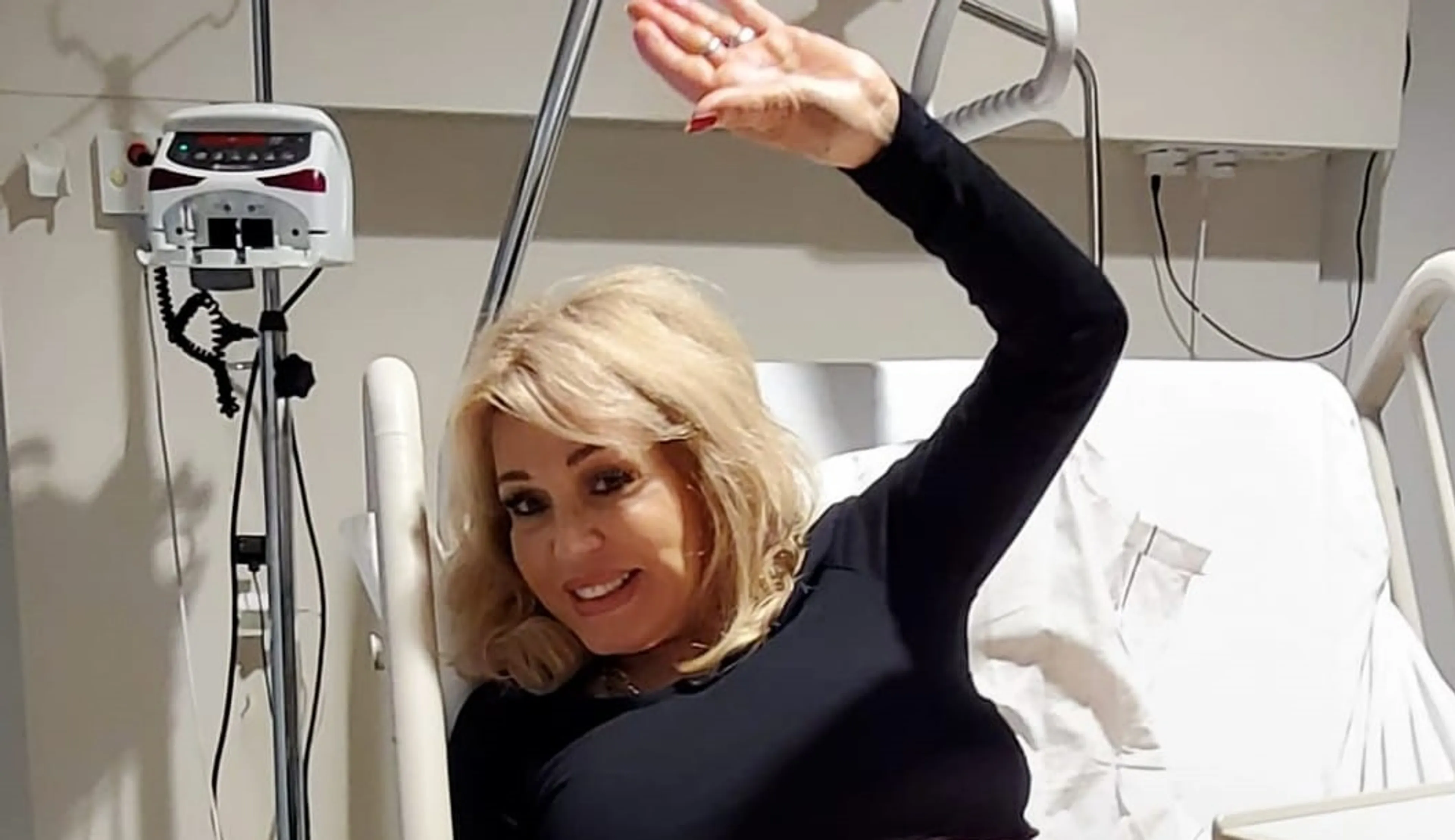 Patricia Paay opgenomen in het ziekenhuis