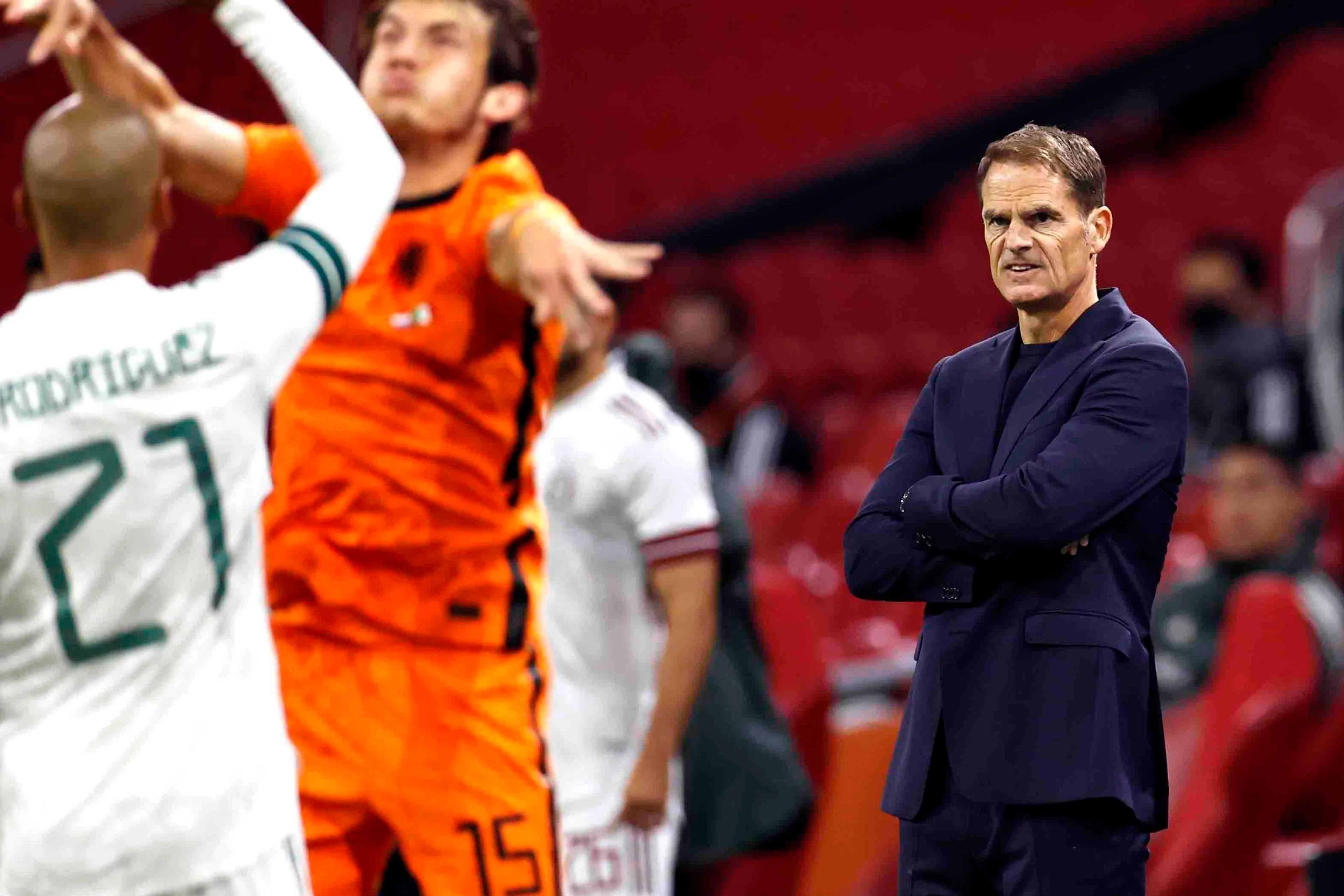 Nederlandse elftal verliest bij debuut bondscoach De Boer
