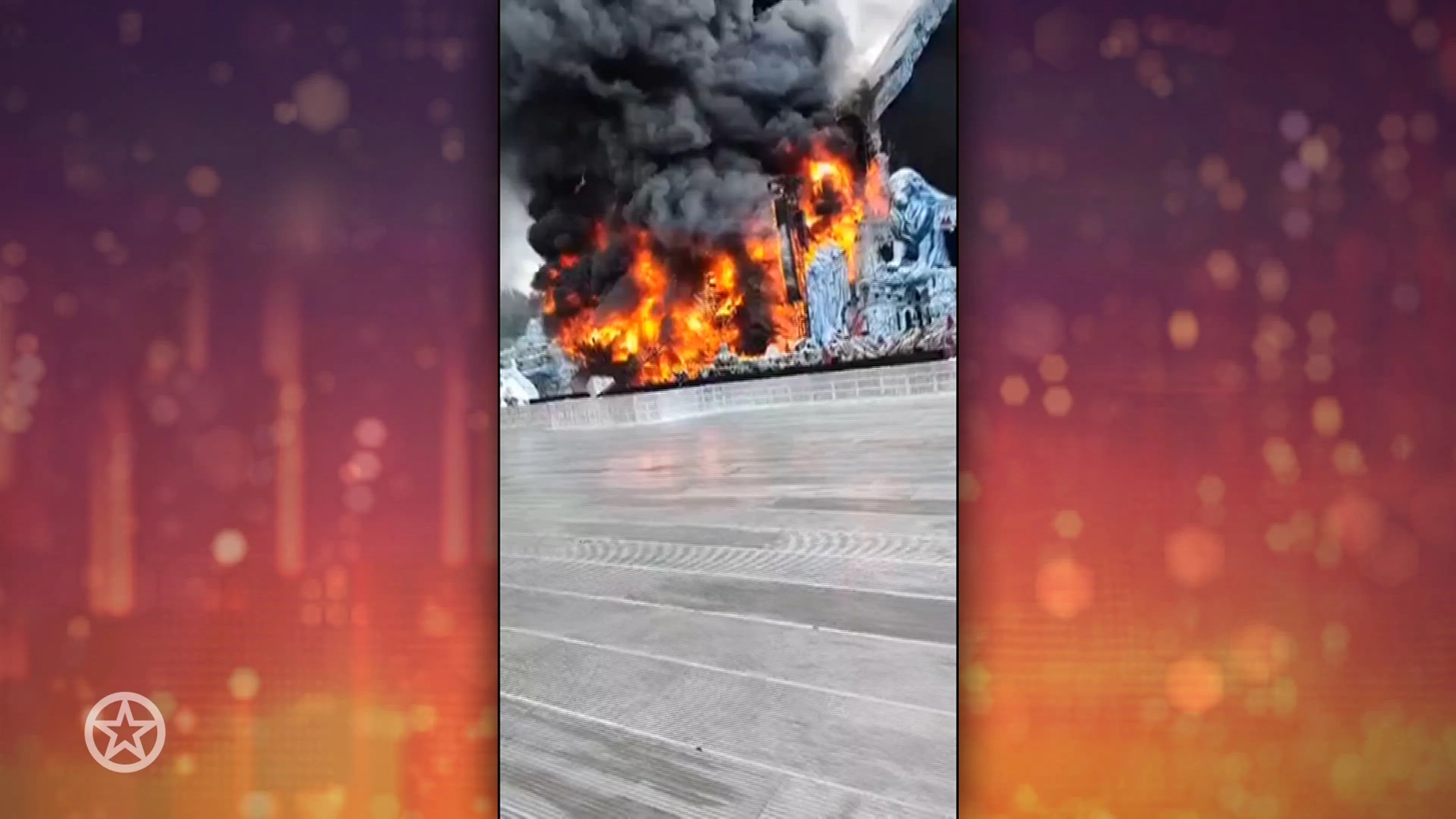 Grote brand verwoest hoofdpodium Tomorrowland