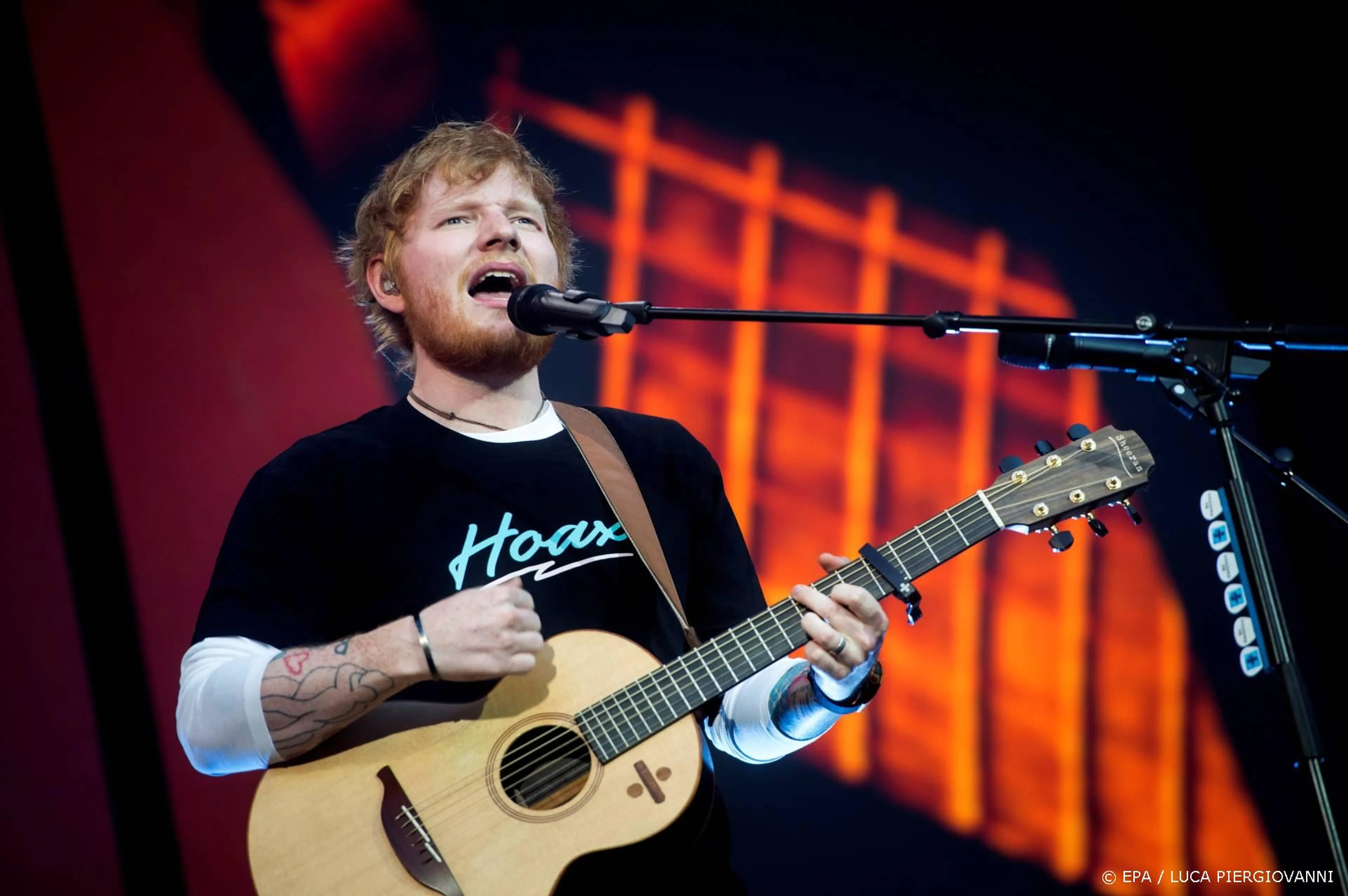 Ed Sheeran wil dat jongeren hun dromen na kunnen jagen