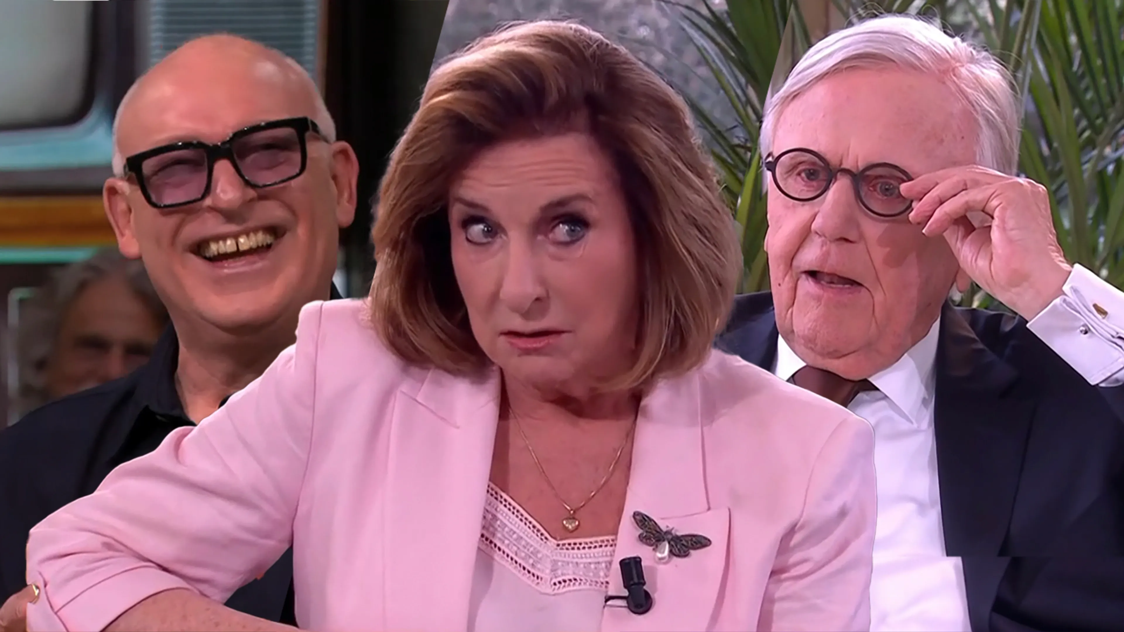 Hilarisch ongemakkelijk gesprek tussen Harry Mens en Catherine Keyl