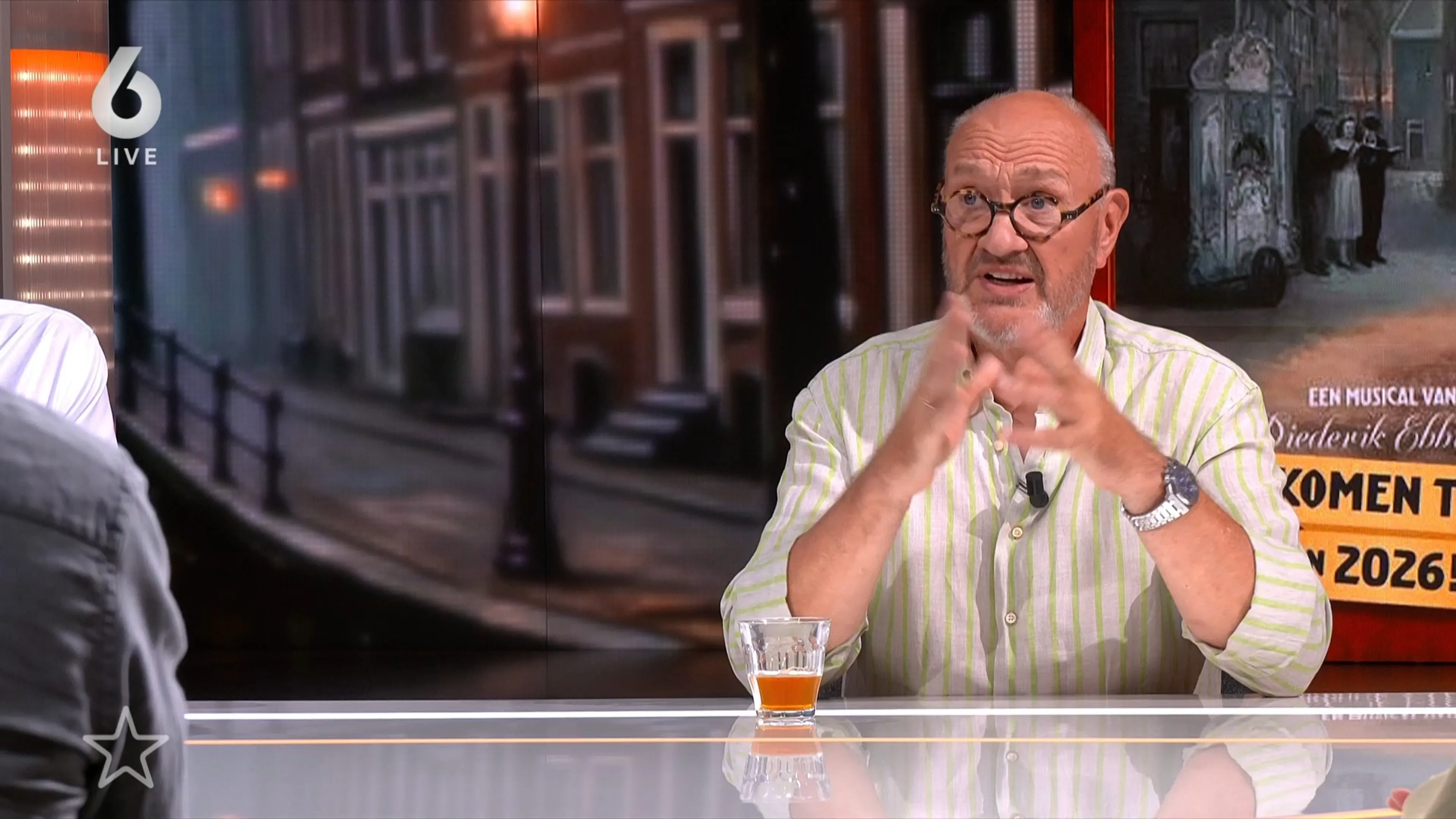 Henk Poort schittert in muzikale voorstelling De Jordaan