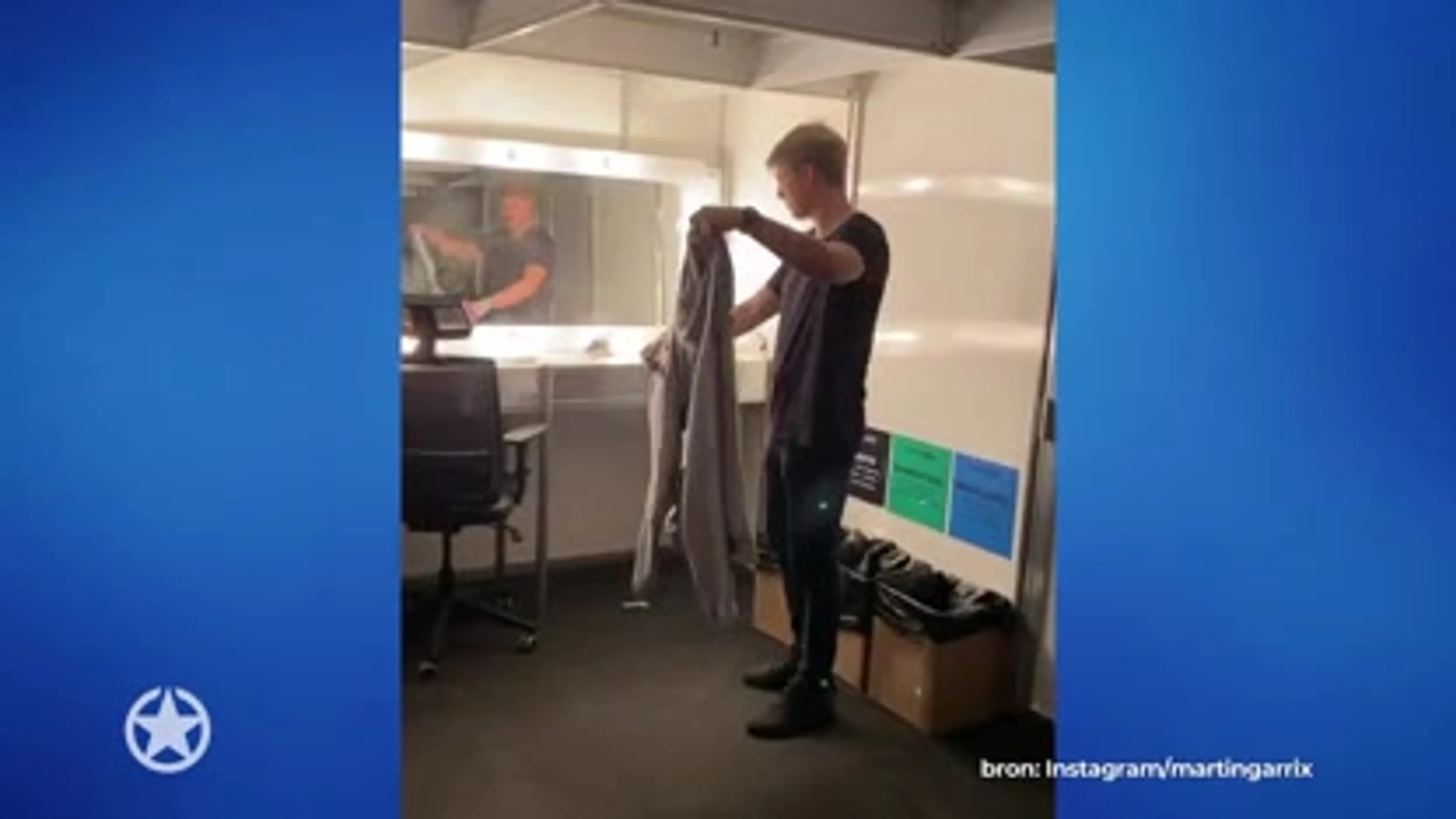 ZIEN: Vest Martin Garrix vliegt in brand