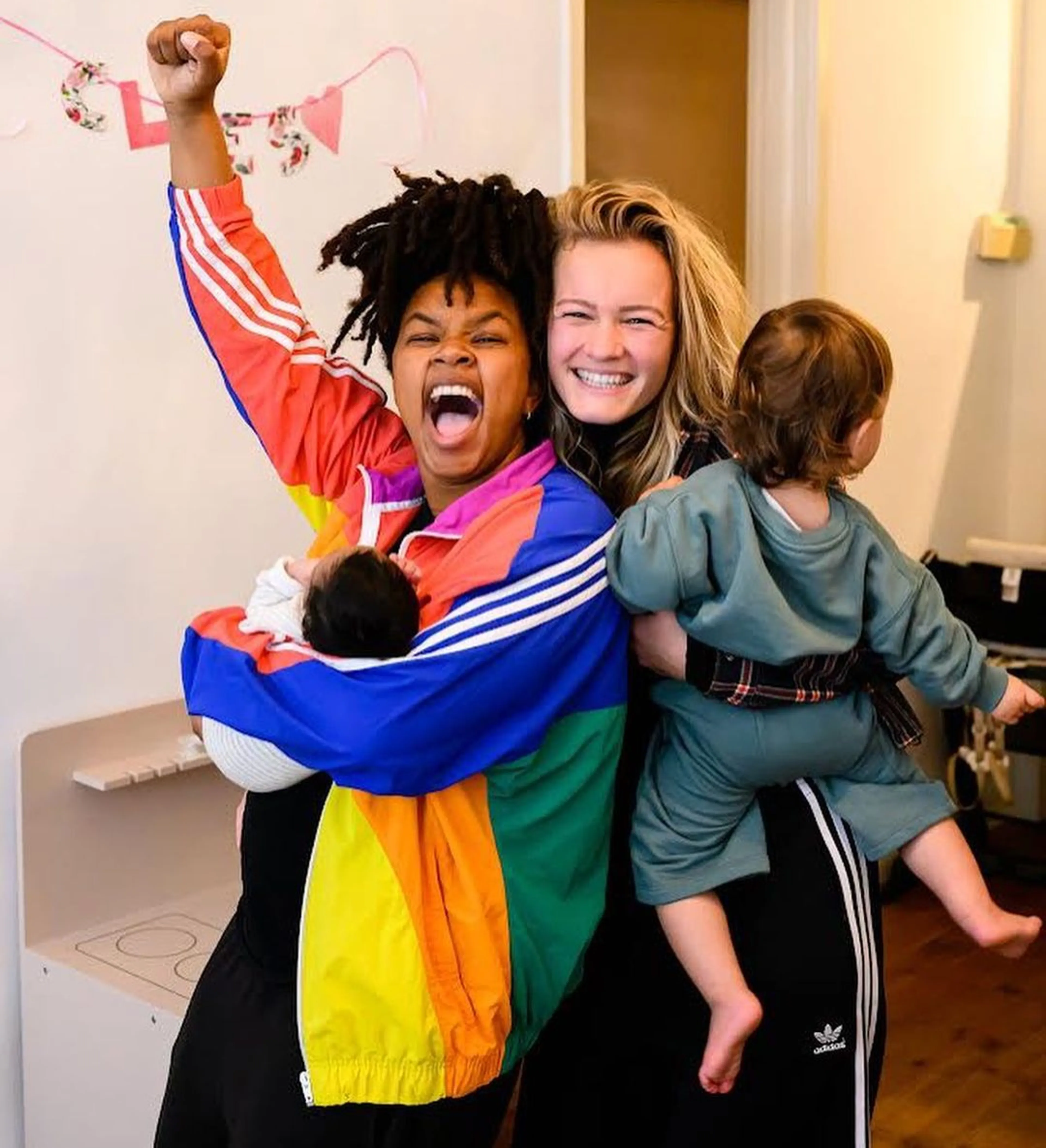 Gezinsgeluk voor zangeres Shary-An