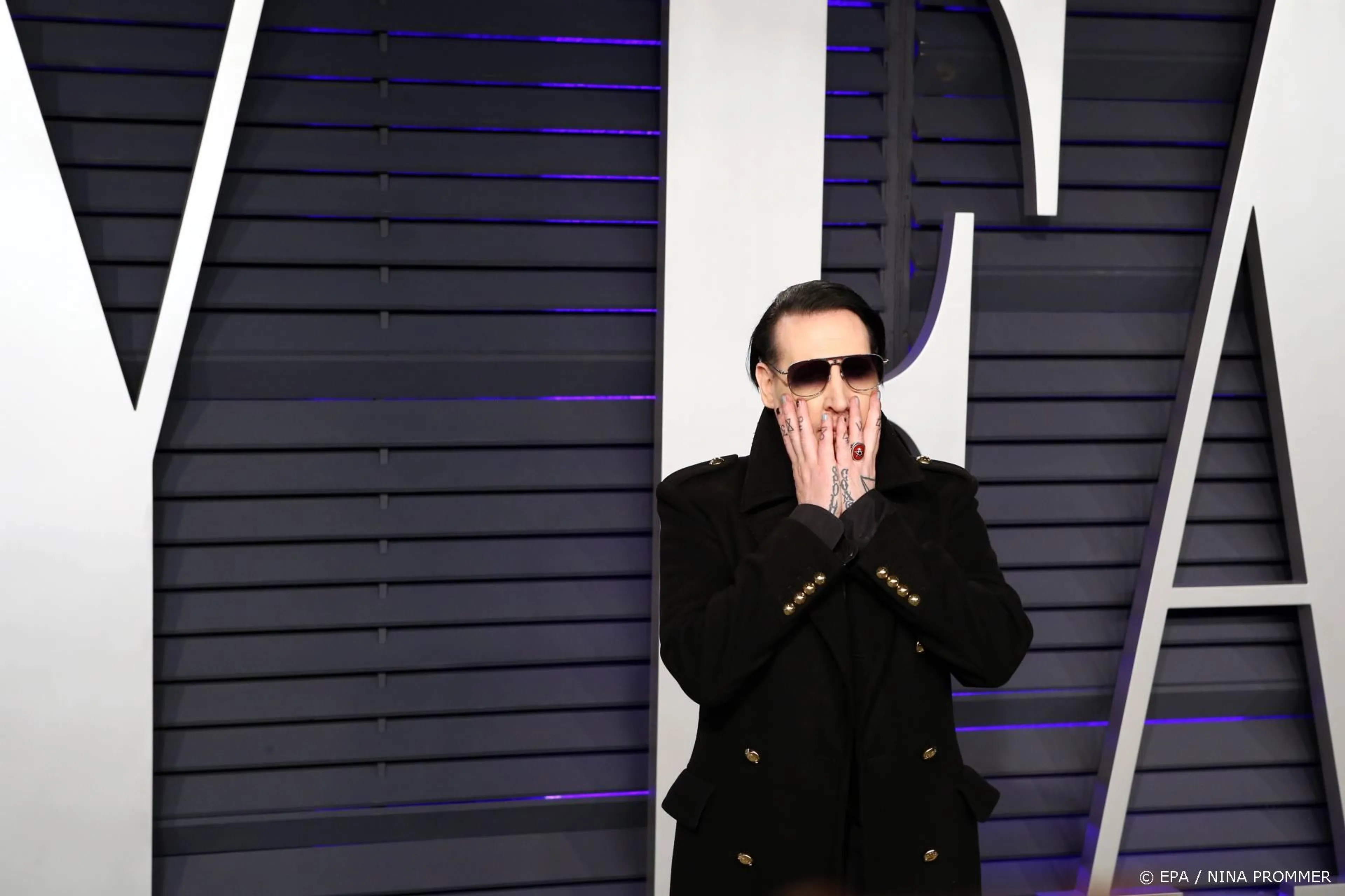 Marilyn Manson stapt naar politie na snotincident