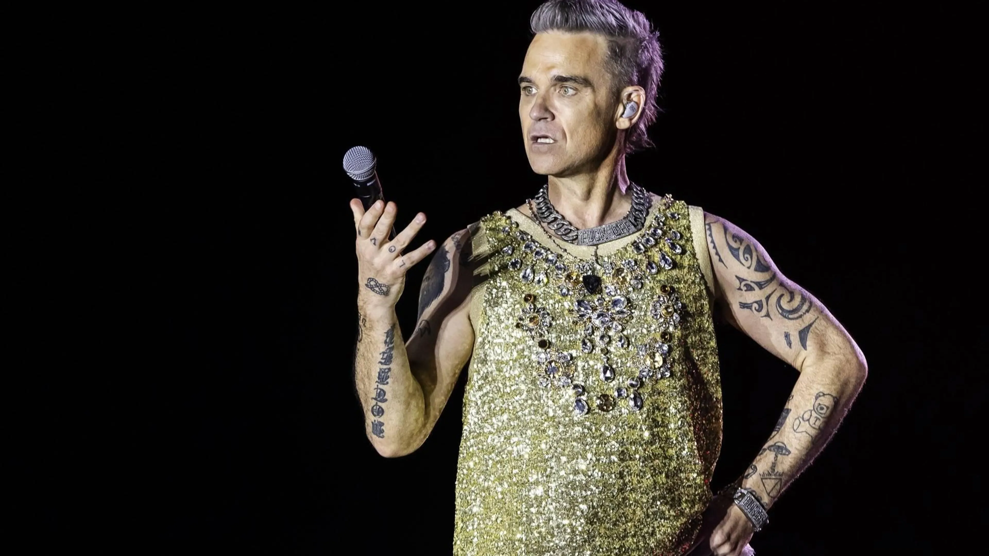 Concert Robbie Williams kent dramatische afloop