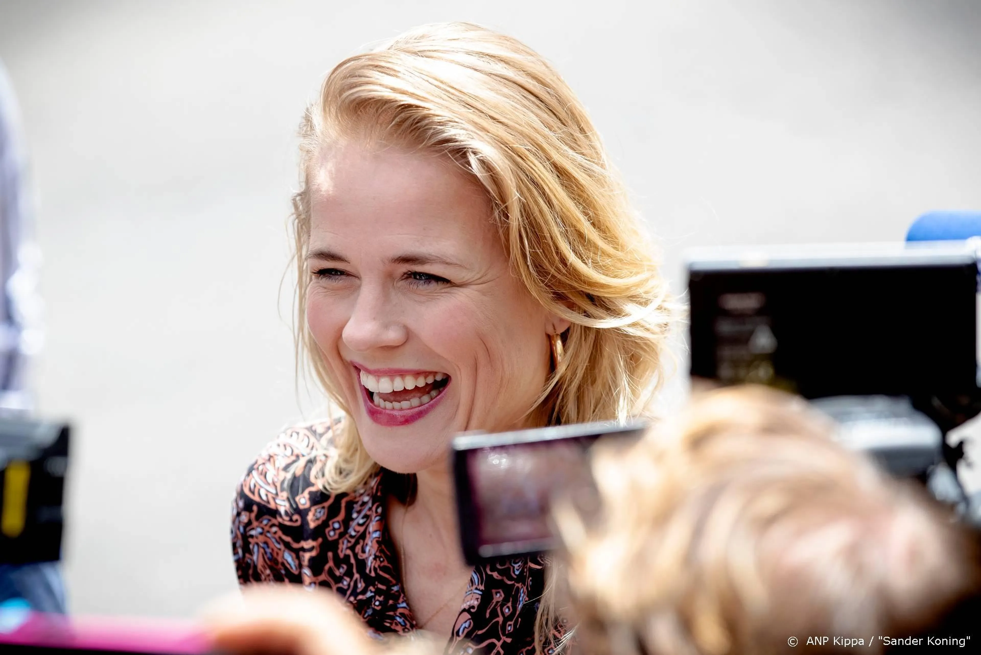 Ilse DeLange moet eraan geloven