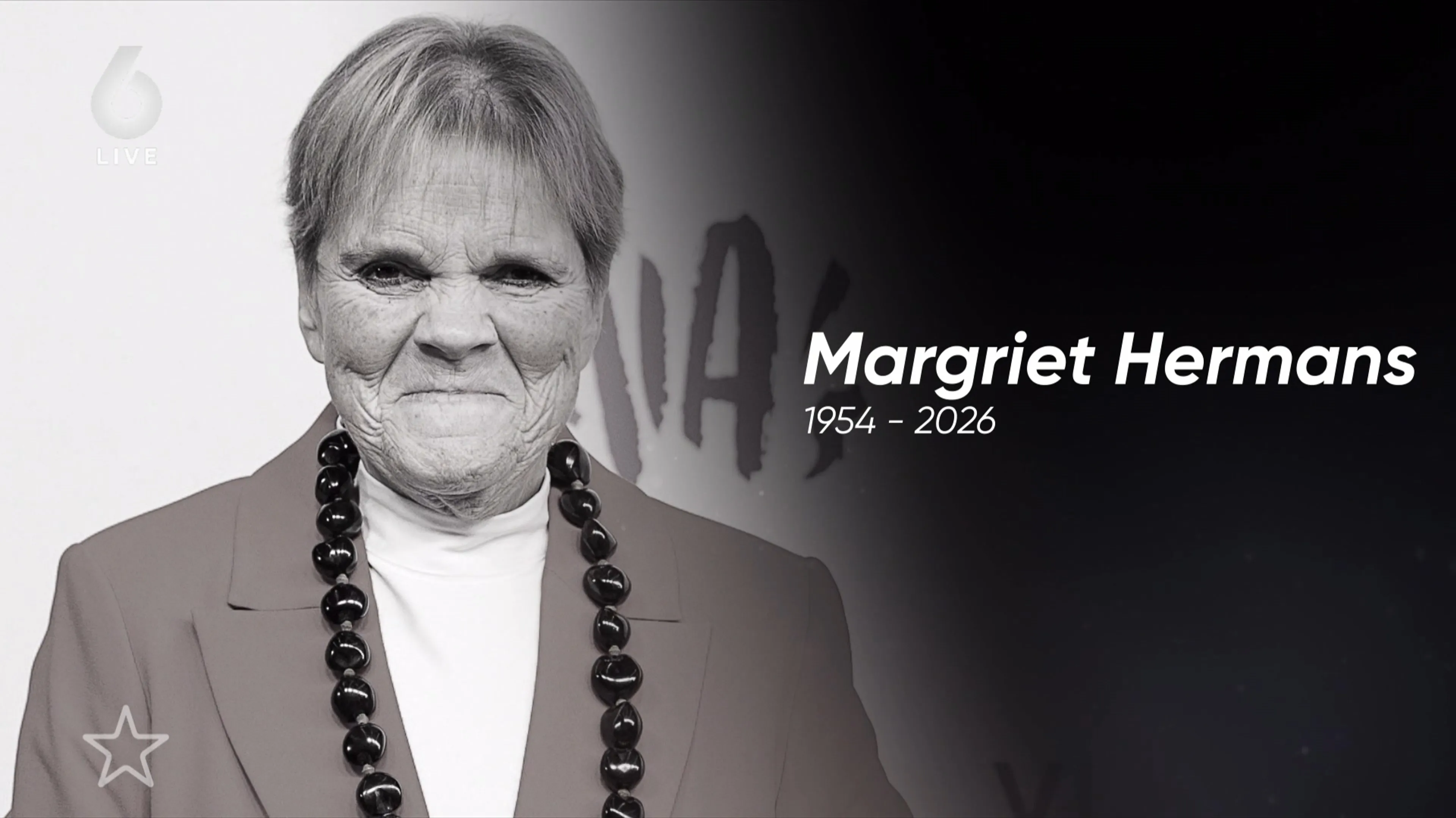 Zangeres en tv-gezicht Margriet Hermans overleden
