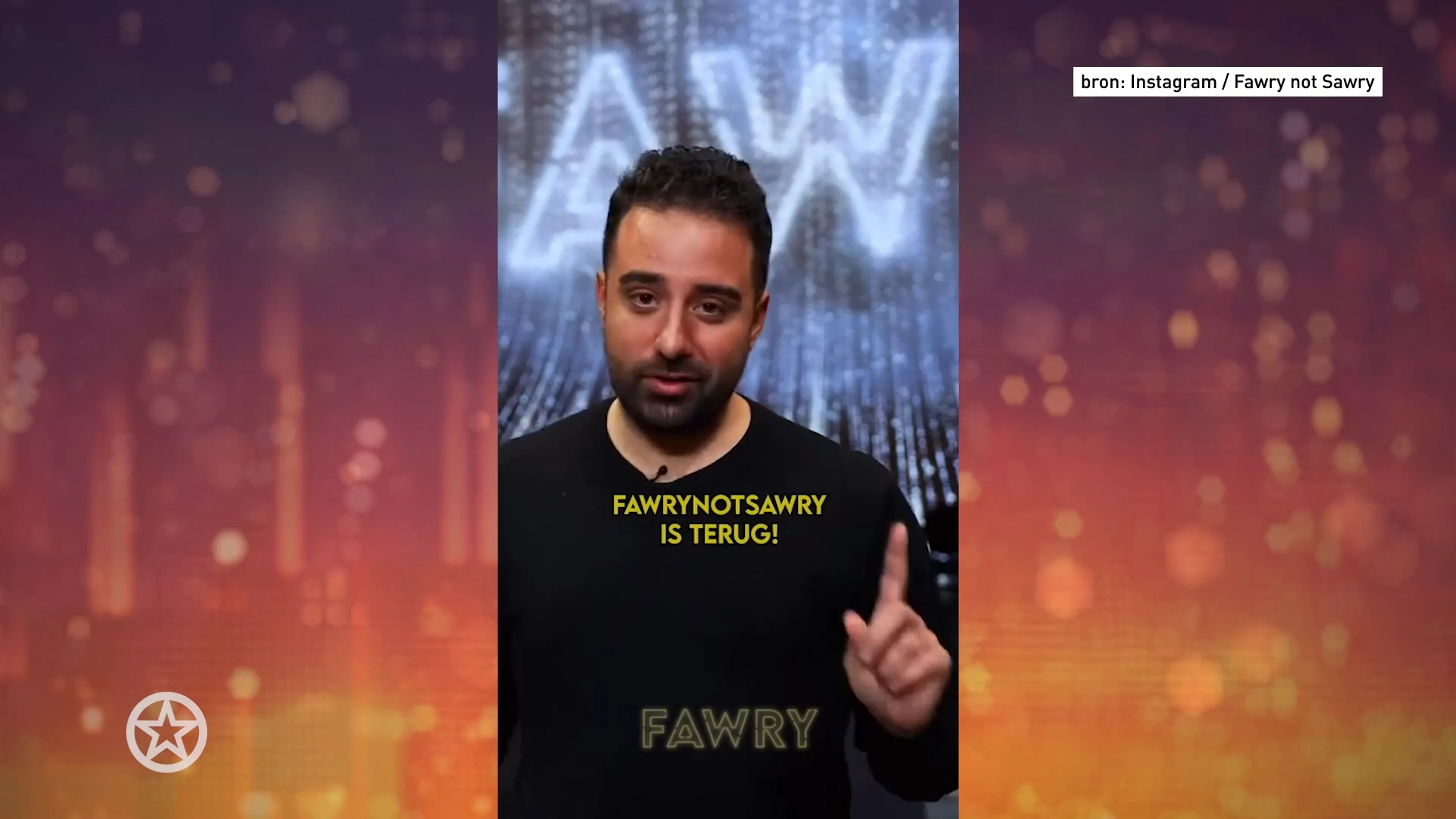 Farja Farvardin over zijn YouTube-serie Fawry