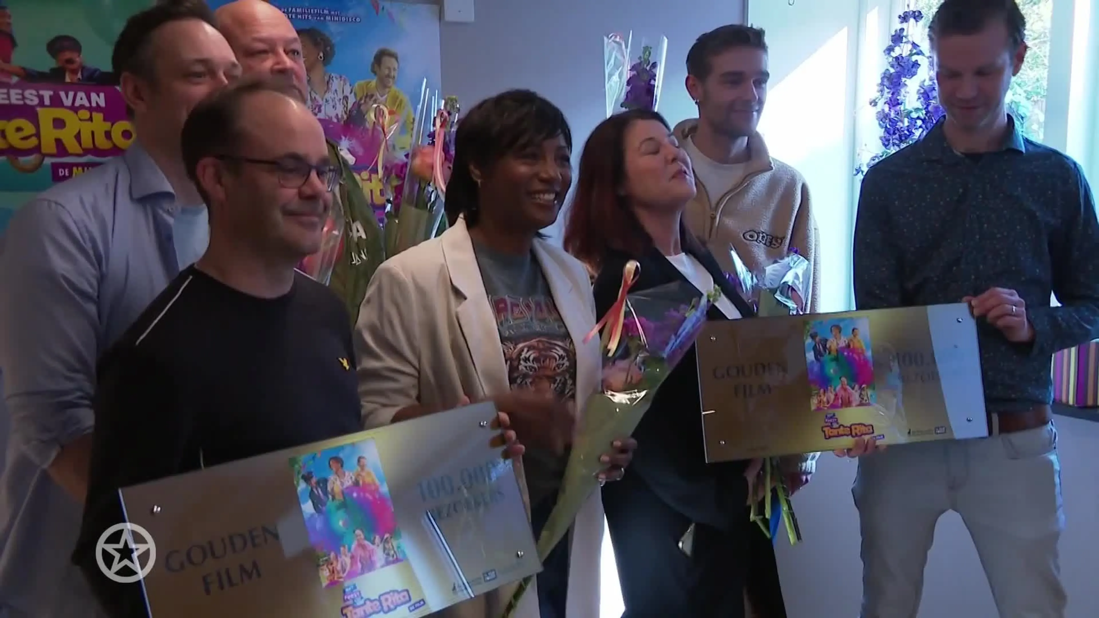 Edsilia Rombley verrast voor gouden film Tante Rita