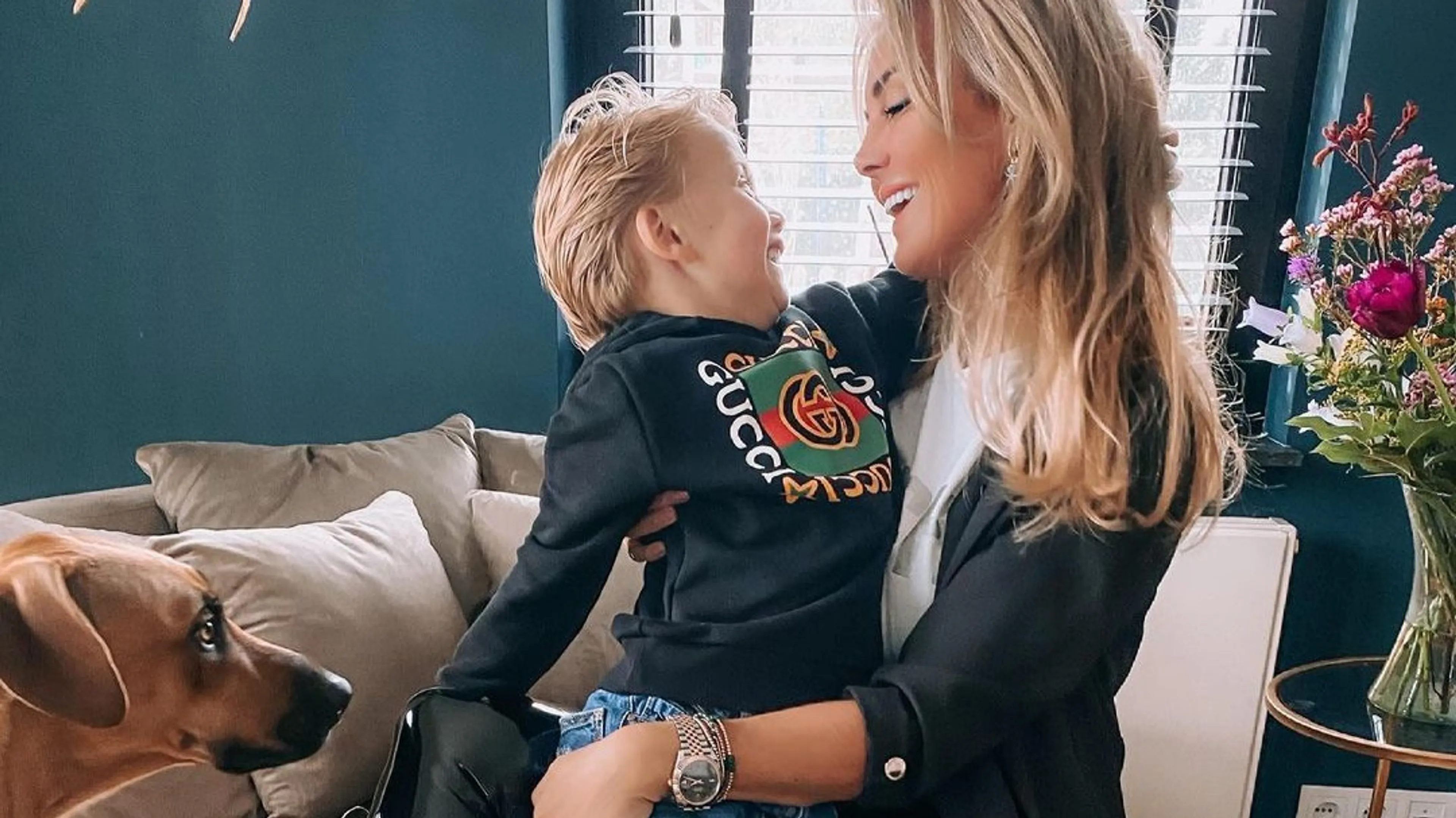 Wat lijkt André op zijn vader: nu al pikante grap