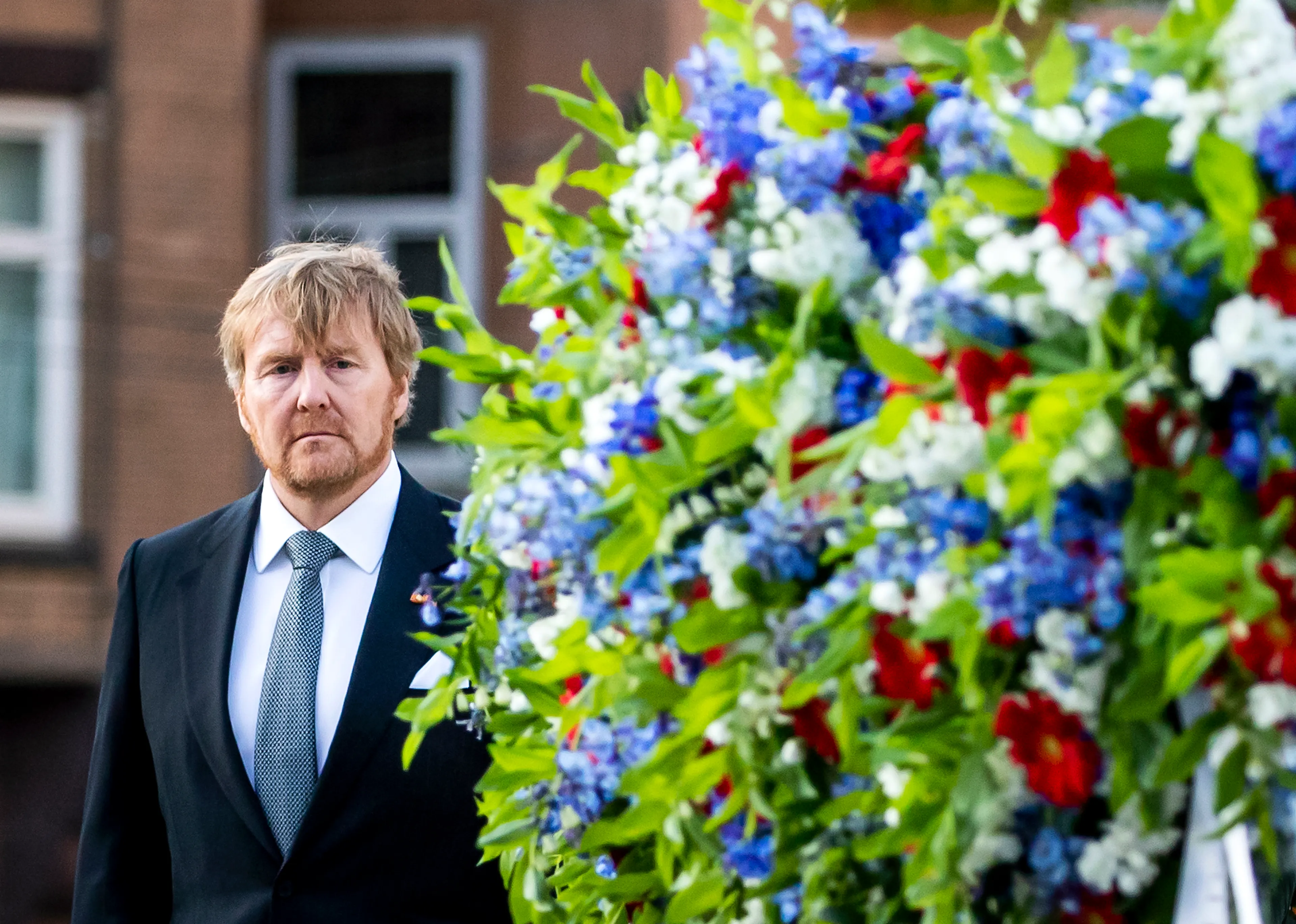 Koning Willem-Alexander bij herdenking op Amerikaans ereveld Margraten