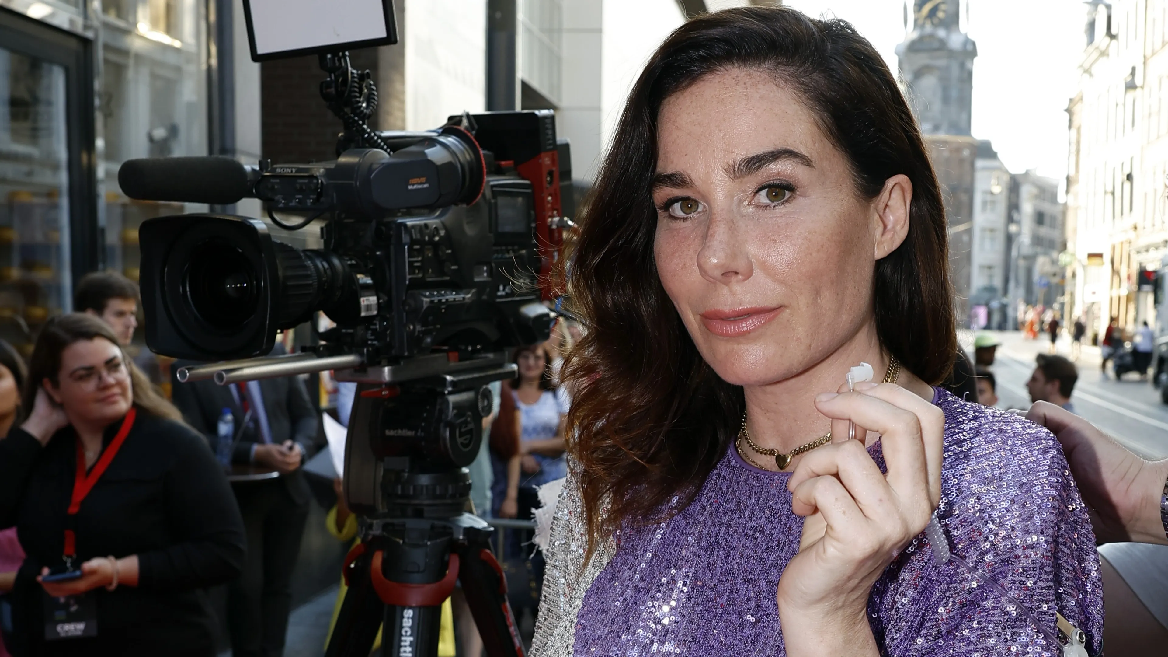 Halina Reijn krijgt felicitatie van grote wereldster 