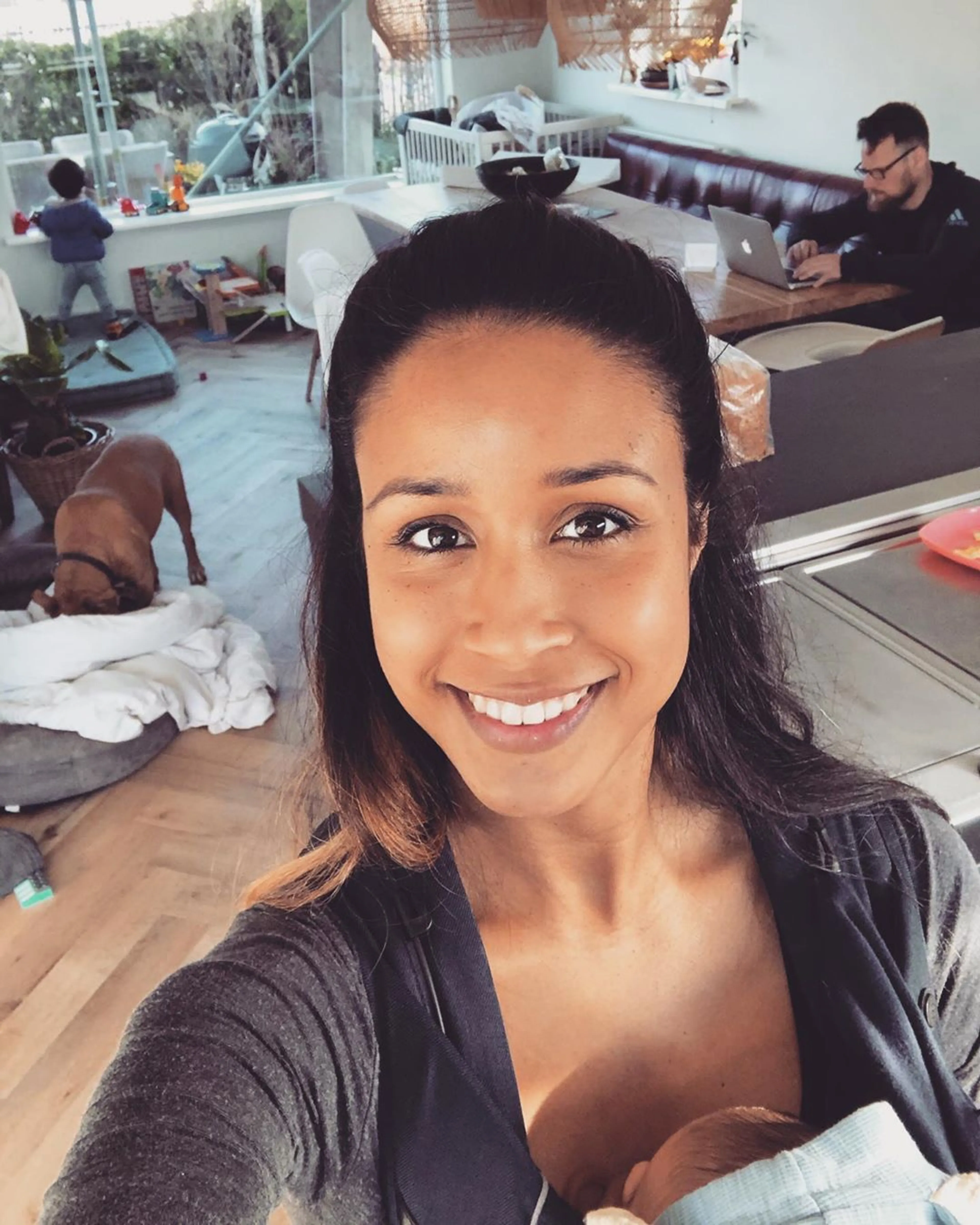 Airen Mylène deelt babygeluk