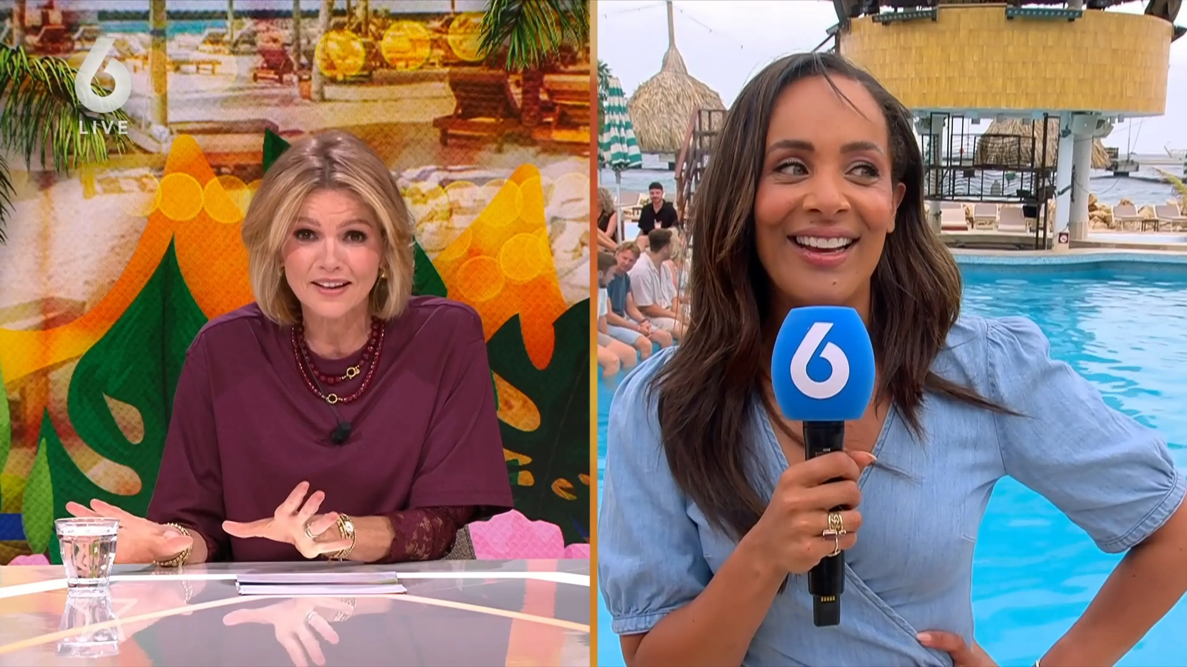 Dyantha Brooks doet verslag vanaf De Oranjezomer-locatie Curaçao