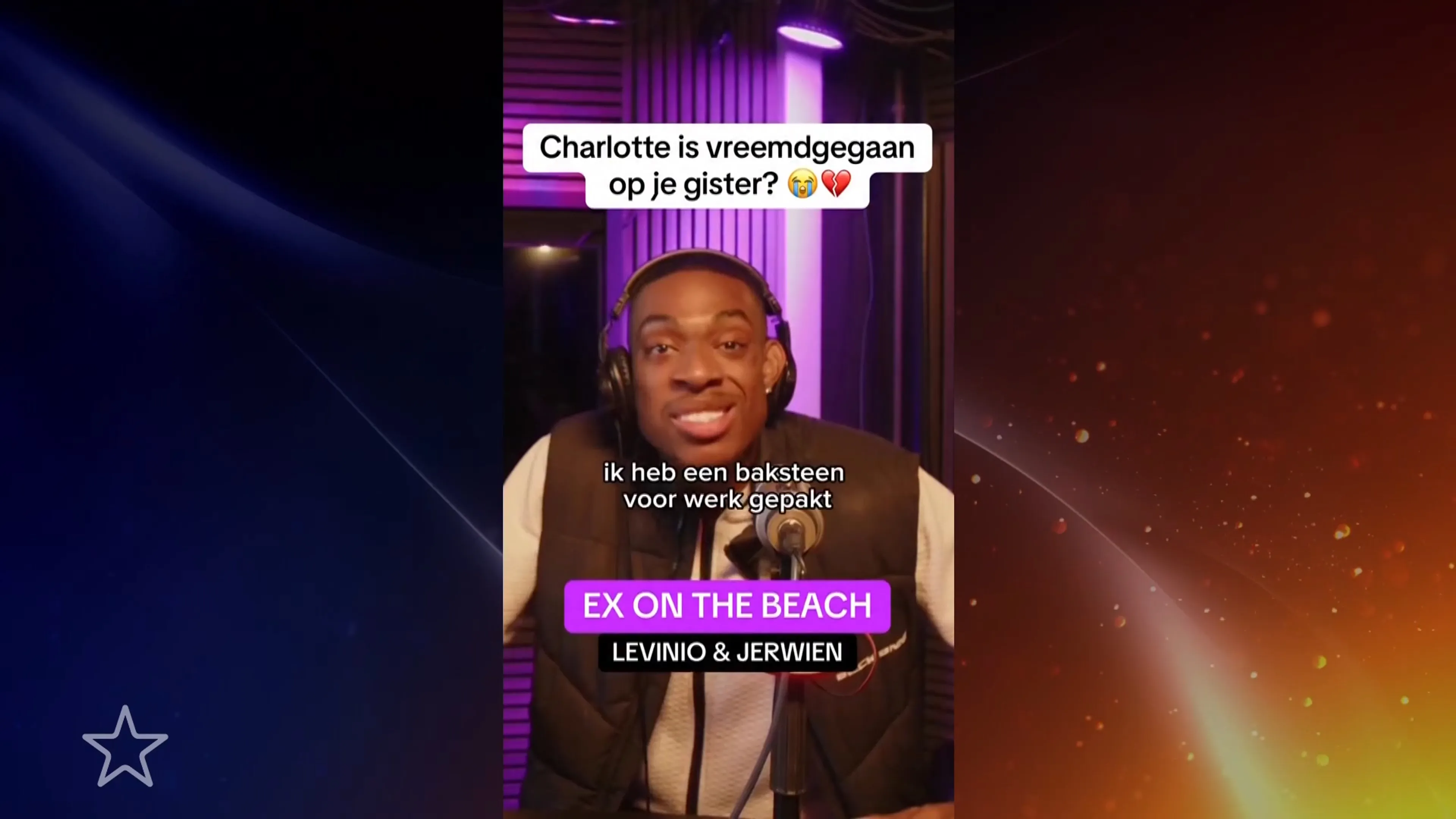 Ex on the Beach-Levinio beschuldigt Charlotte van overspel op de radio