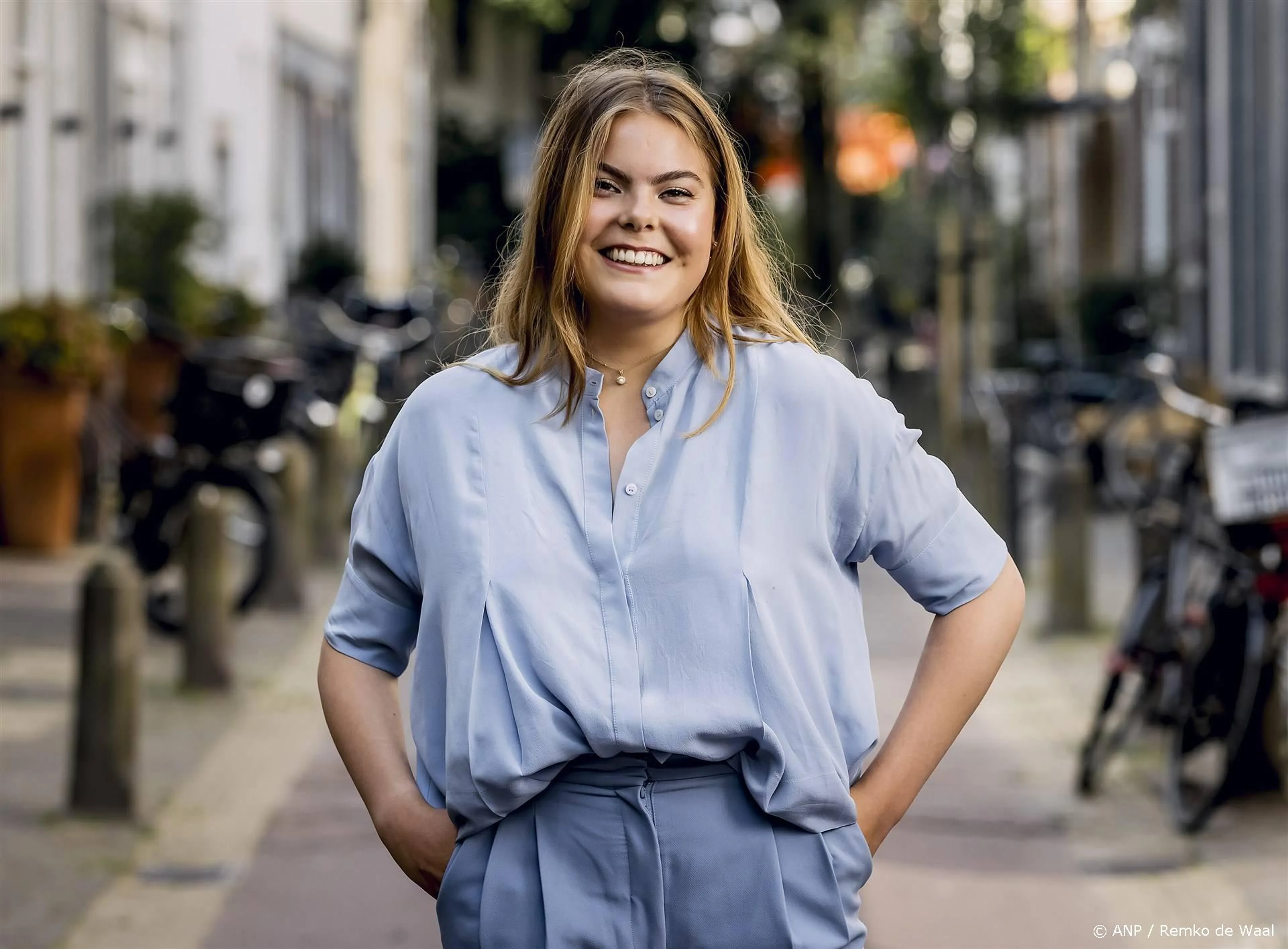 Spannende dag voor Eloise van Oranje