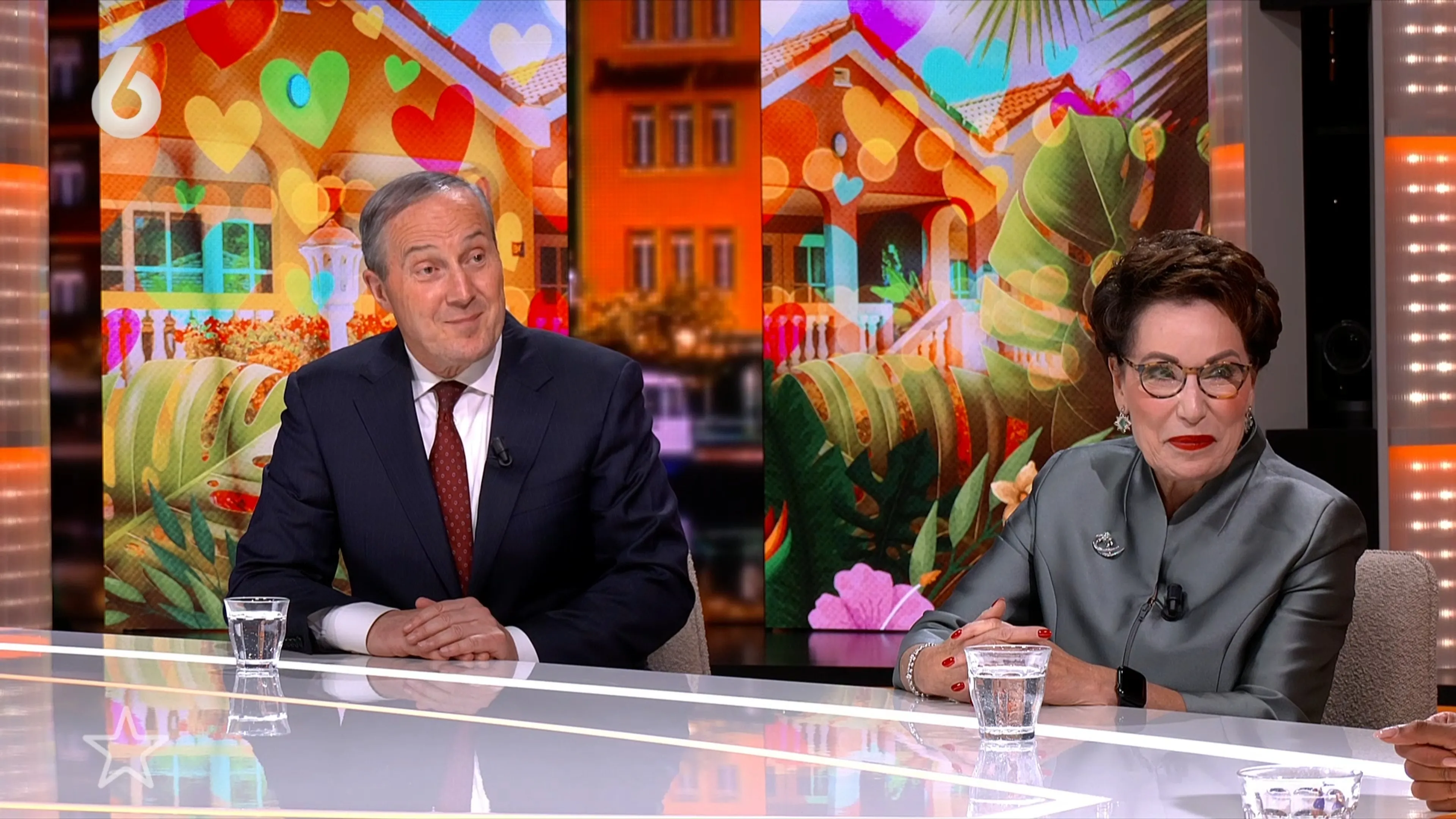 Geert-Jan en Carry Knoops schuwen de spotlights niet