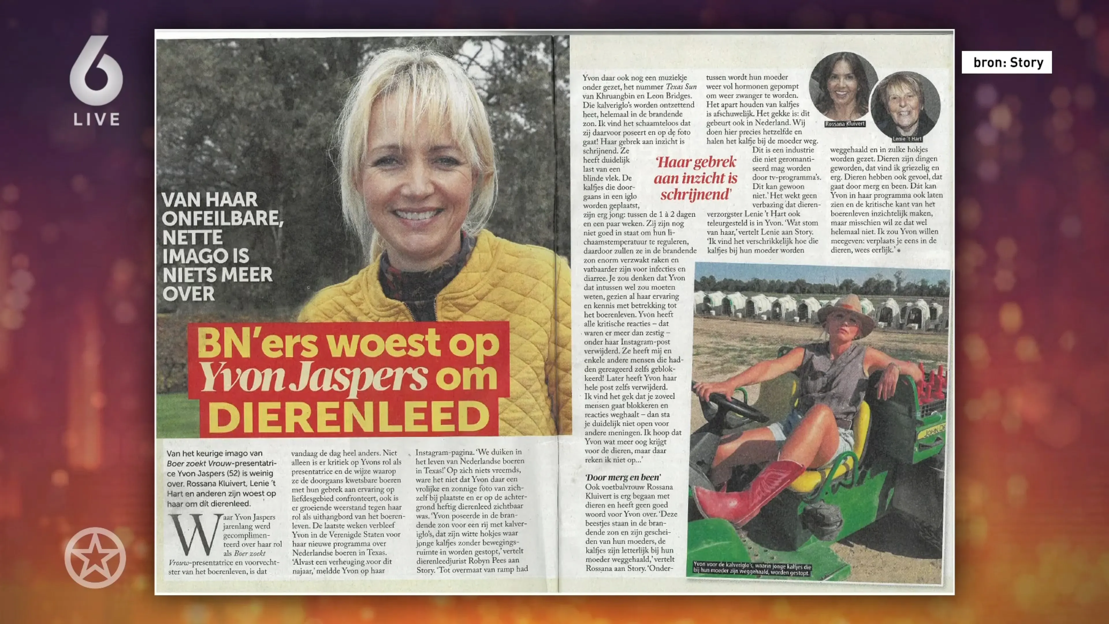 Yvon Jaspers weer onder vuur