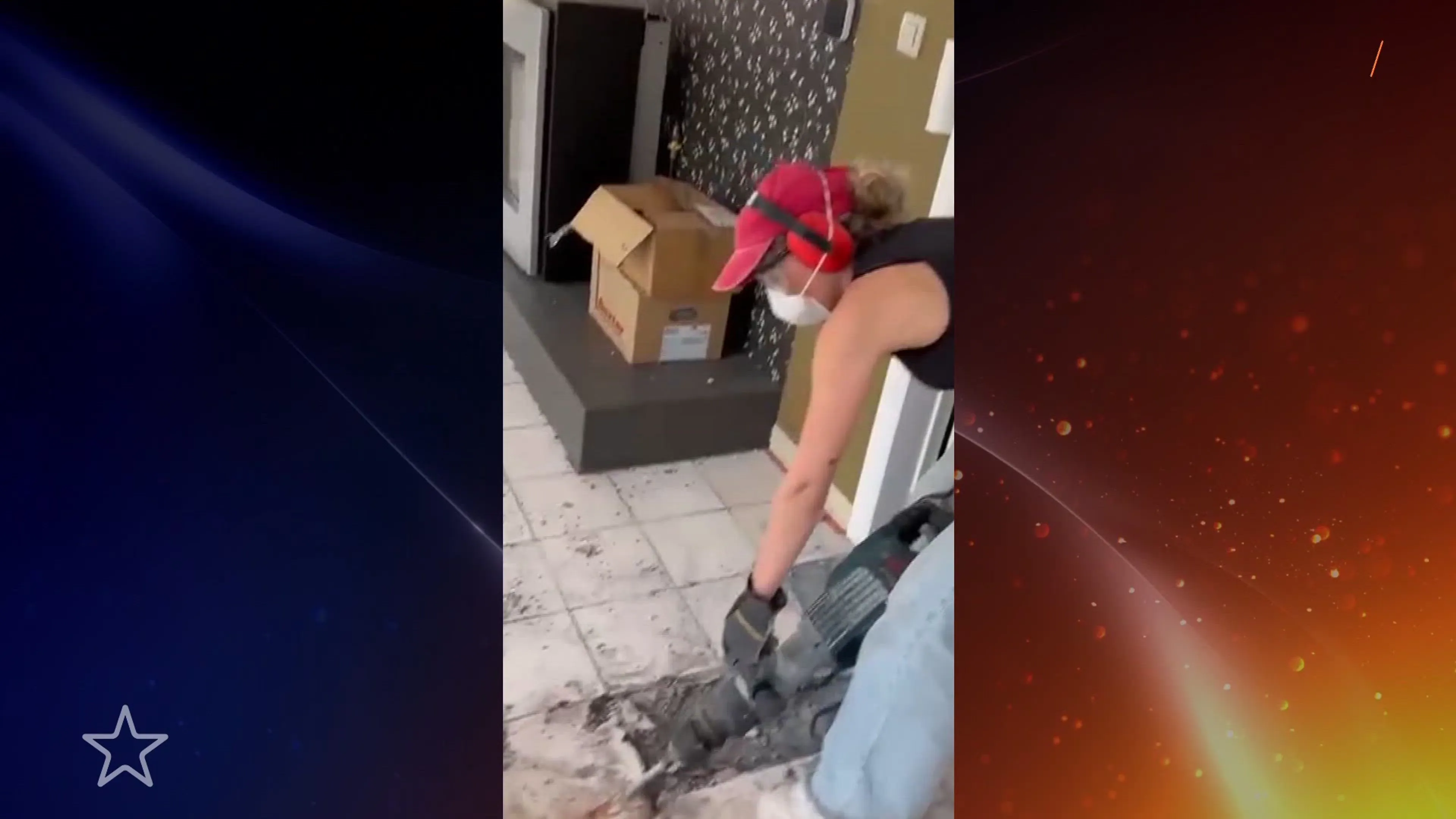 K3-Julia Boschman klust erop los in haar nieuwe woning