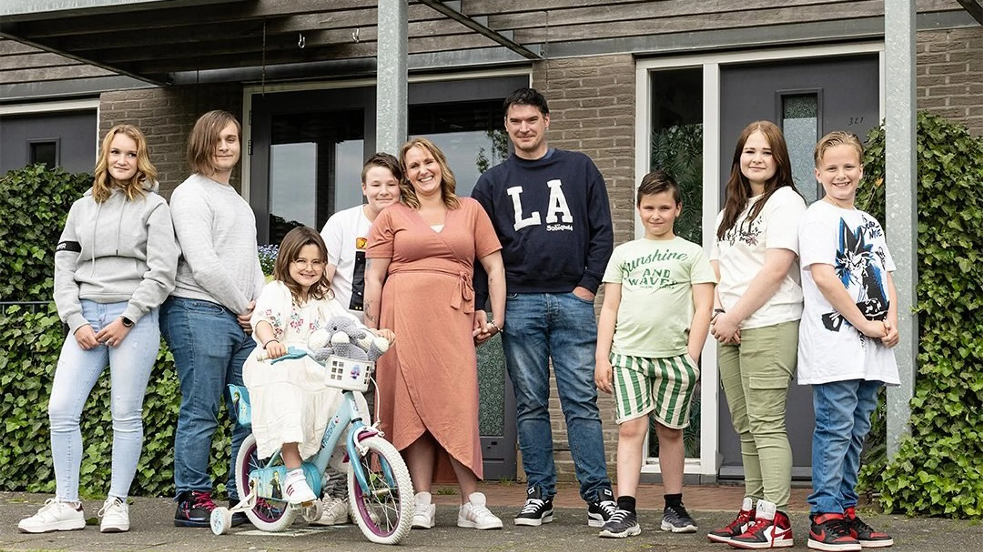 Een huis vol-Familie Wildeman 'blijft koel' onder heftige ingreep zwangerschap