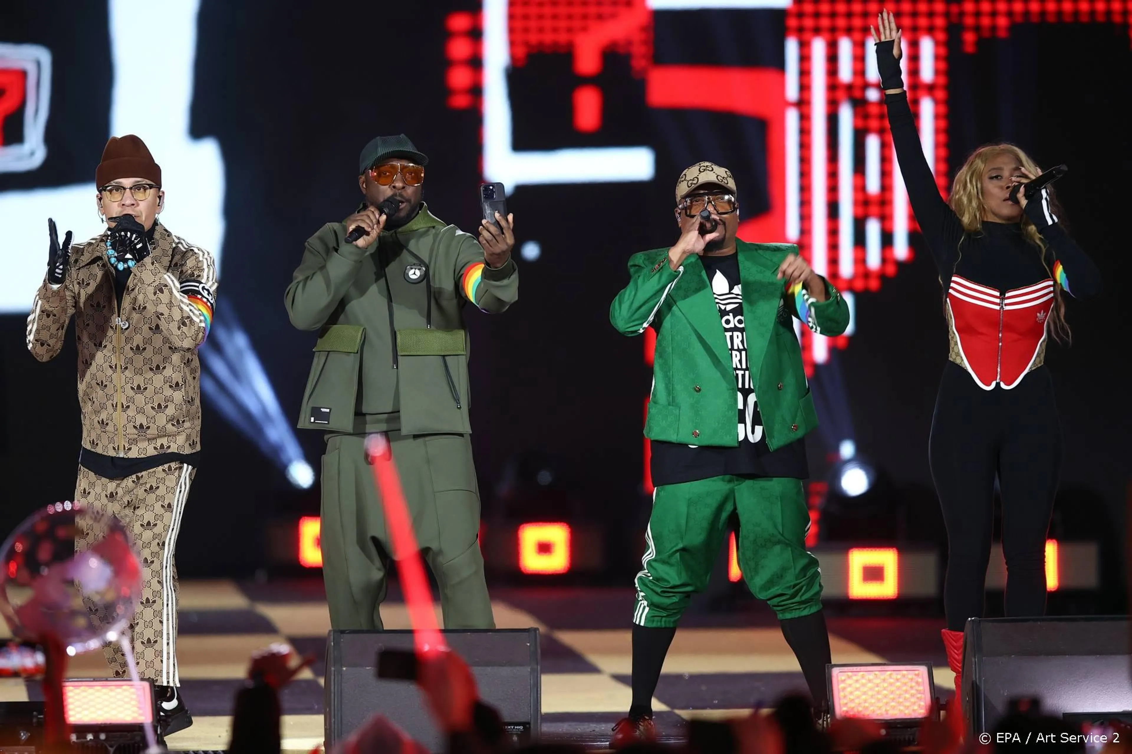 Black Eyed Peas veroorzaakt ophef door statement 