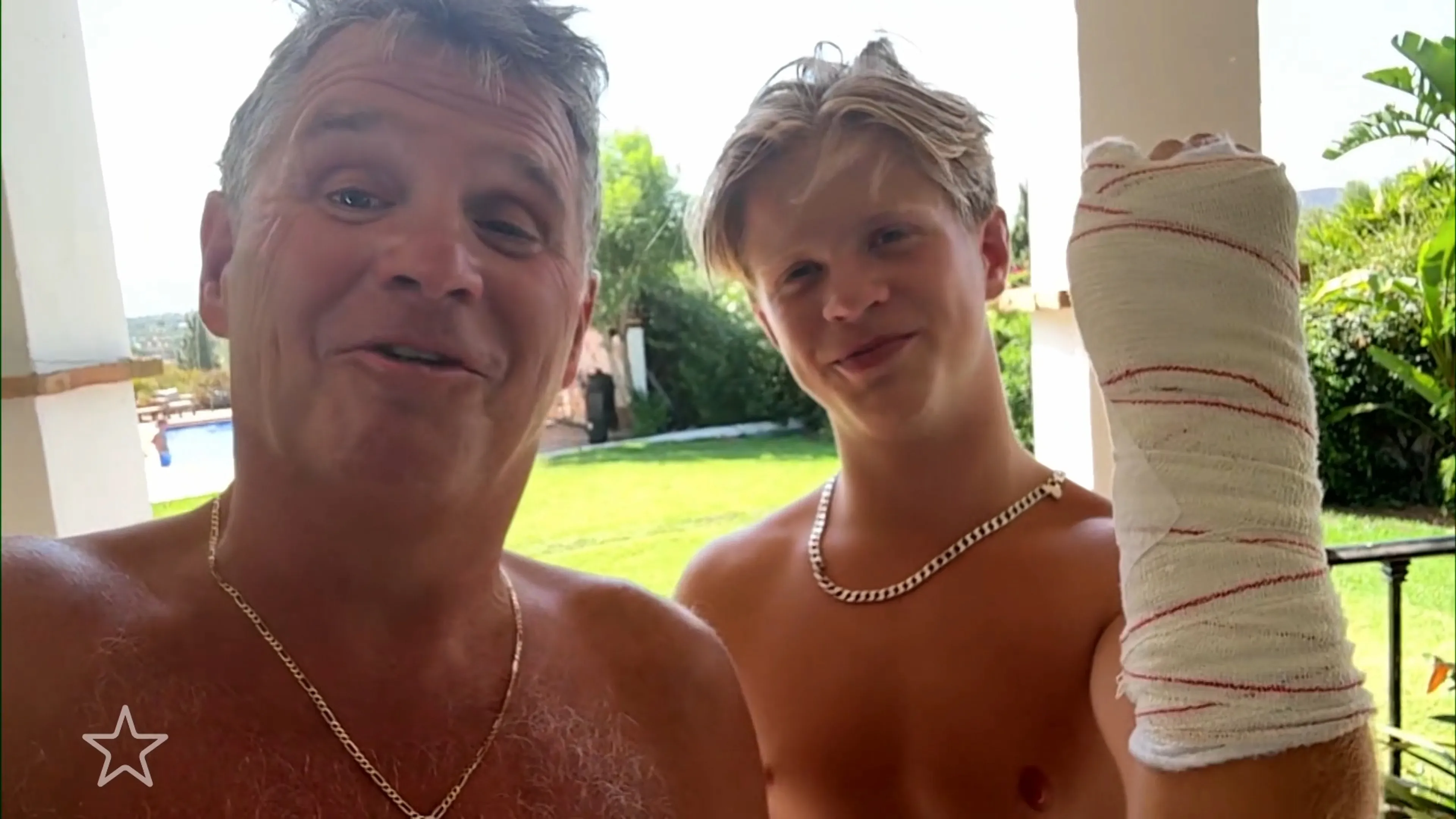Zoon Wolter Kroes geeft update over afgesneden vinger