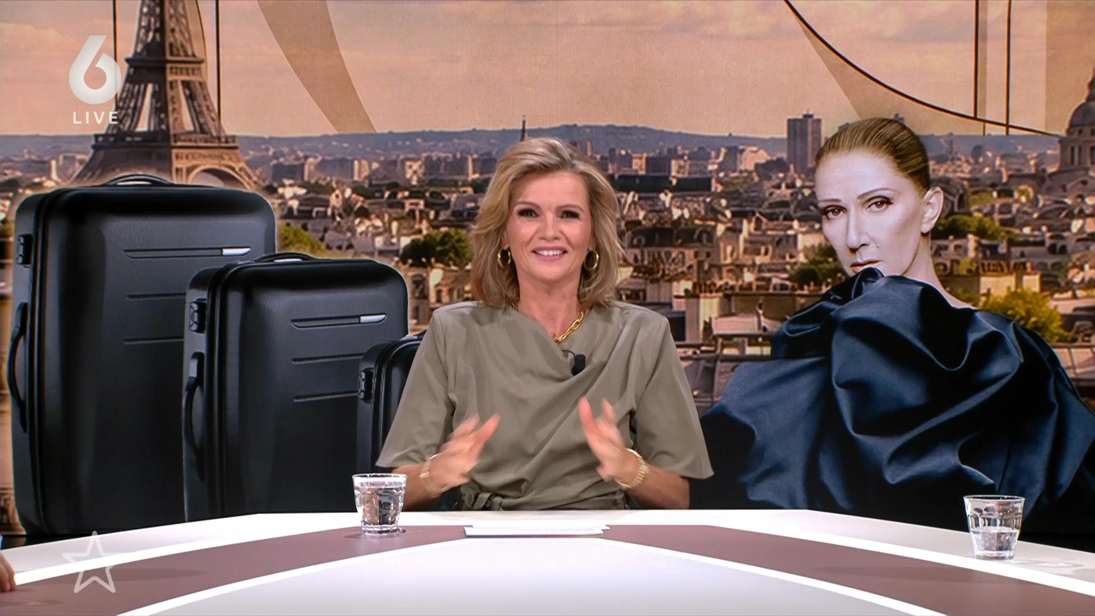 Céline Dion verlaat Parijs met opvallend veel koffers