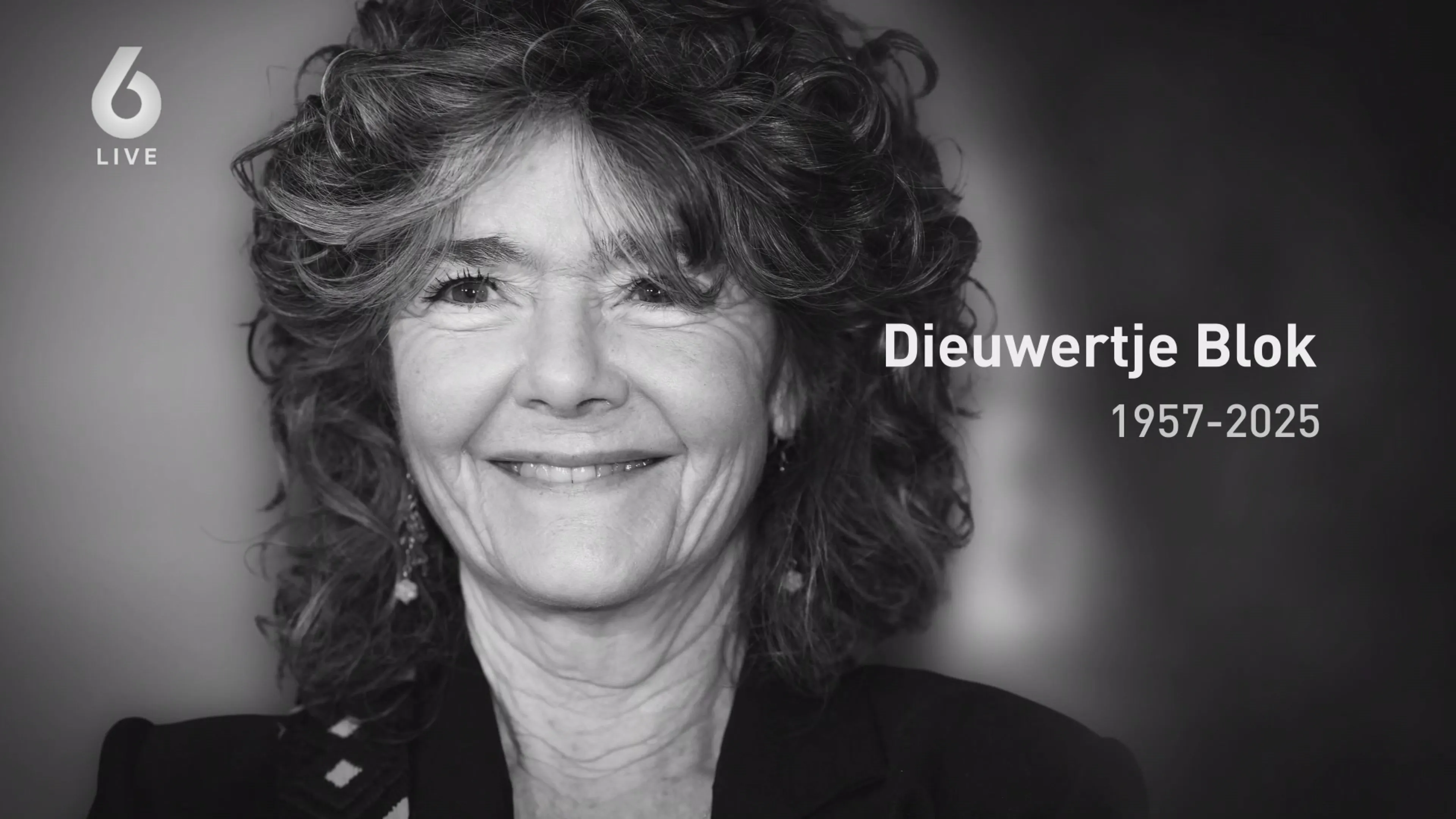 Dieuwertje Blok op 67-jarige leeftijd overleden (Nieuws van de Dag)