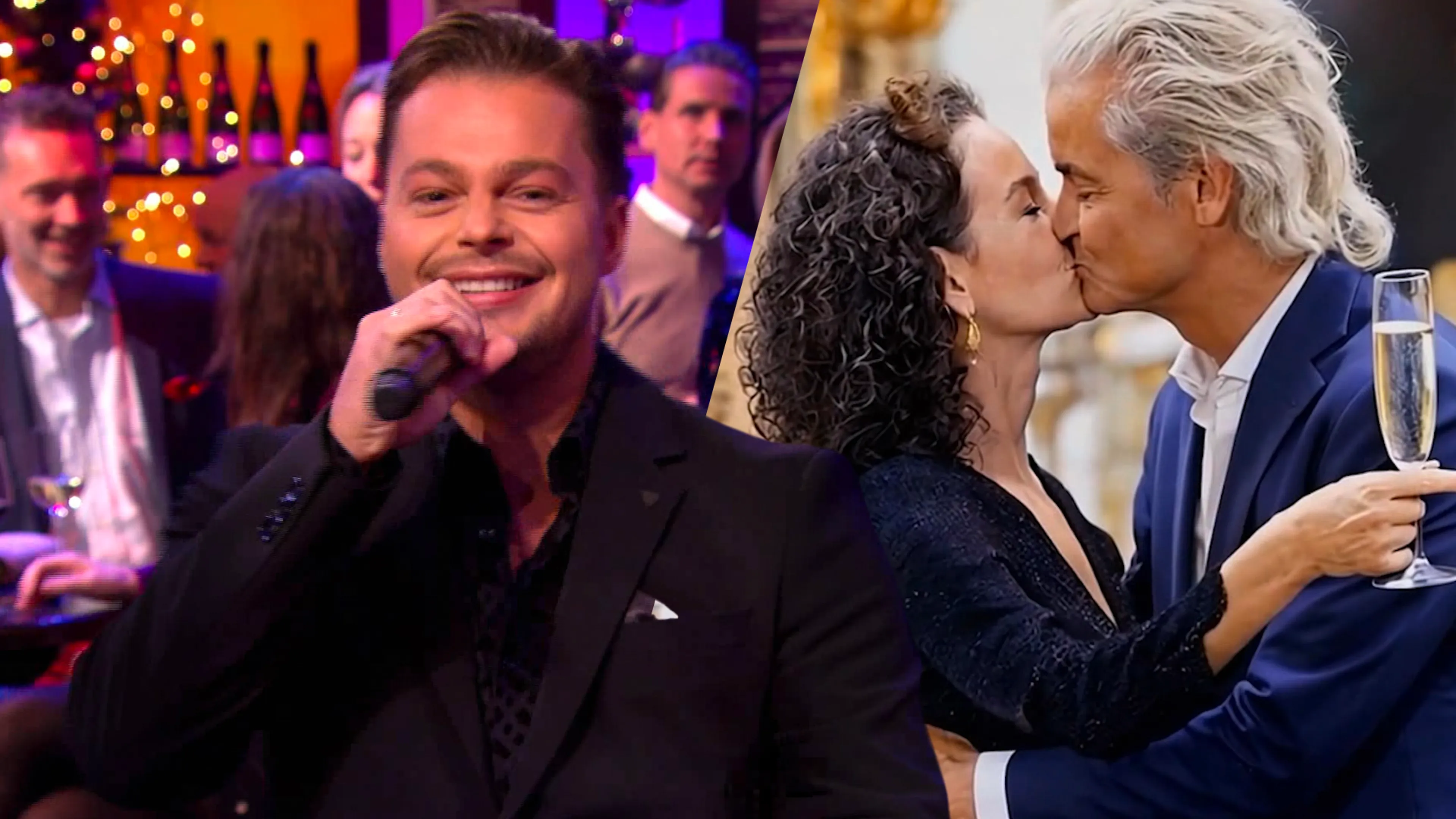 Robert van Hemert verrast met 'Zoet, Zout, Zuur 2025' bij Hélène's Oudejaarsborrel! (Hélène's Oudejaarsborrel)