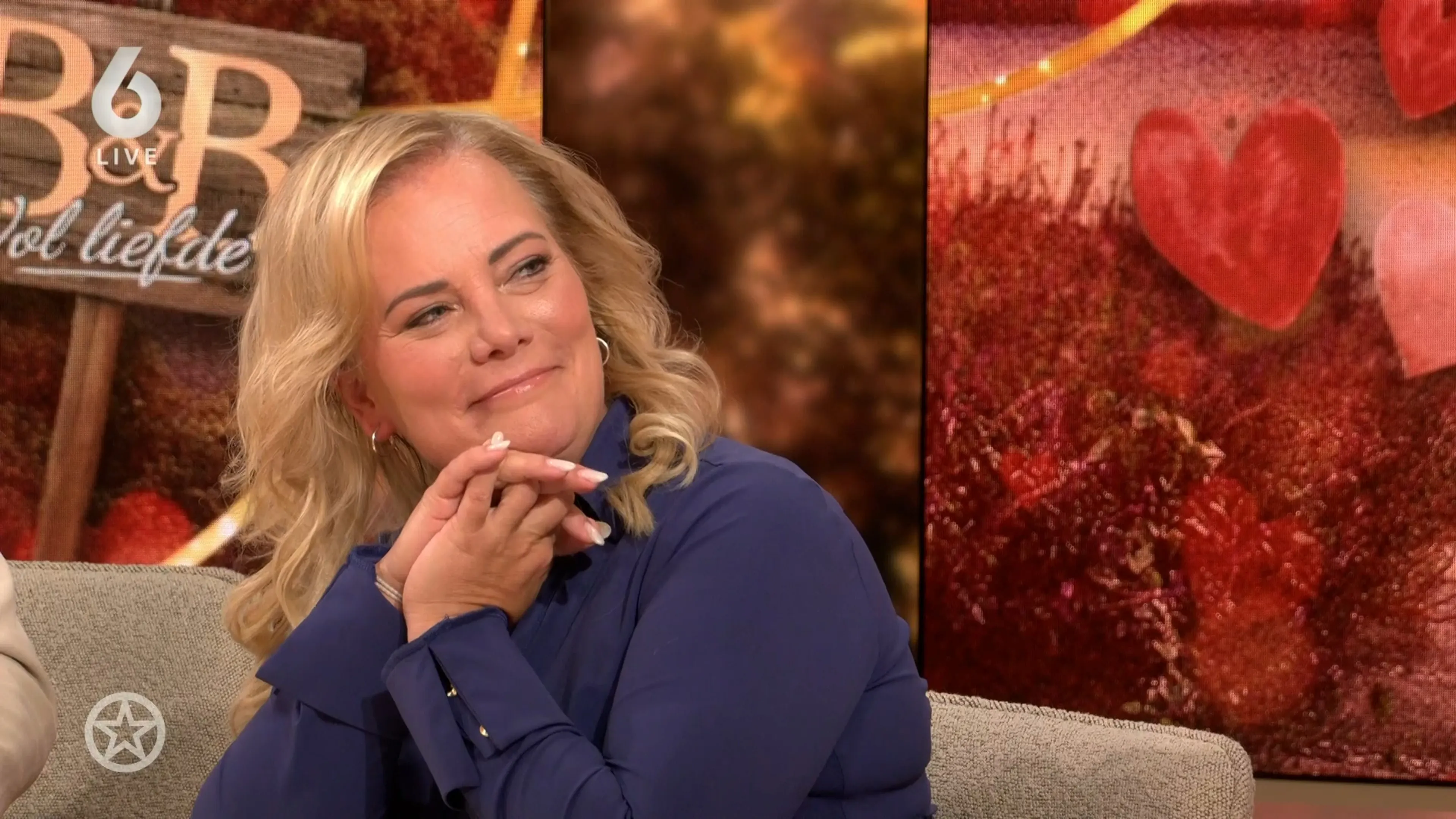 B&B Vol Liefde-Eveline te gast in de studio