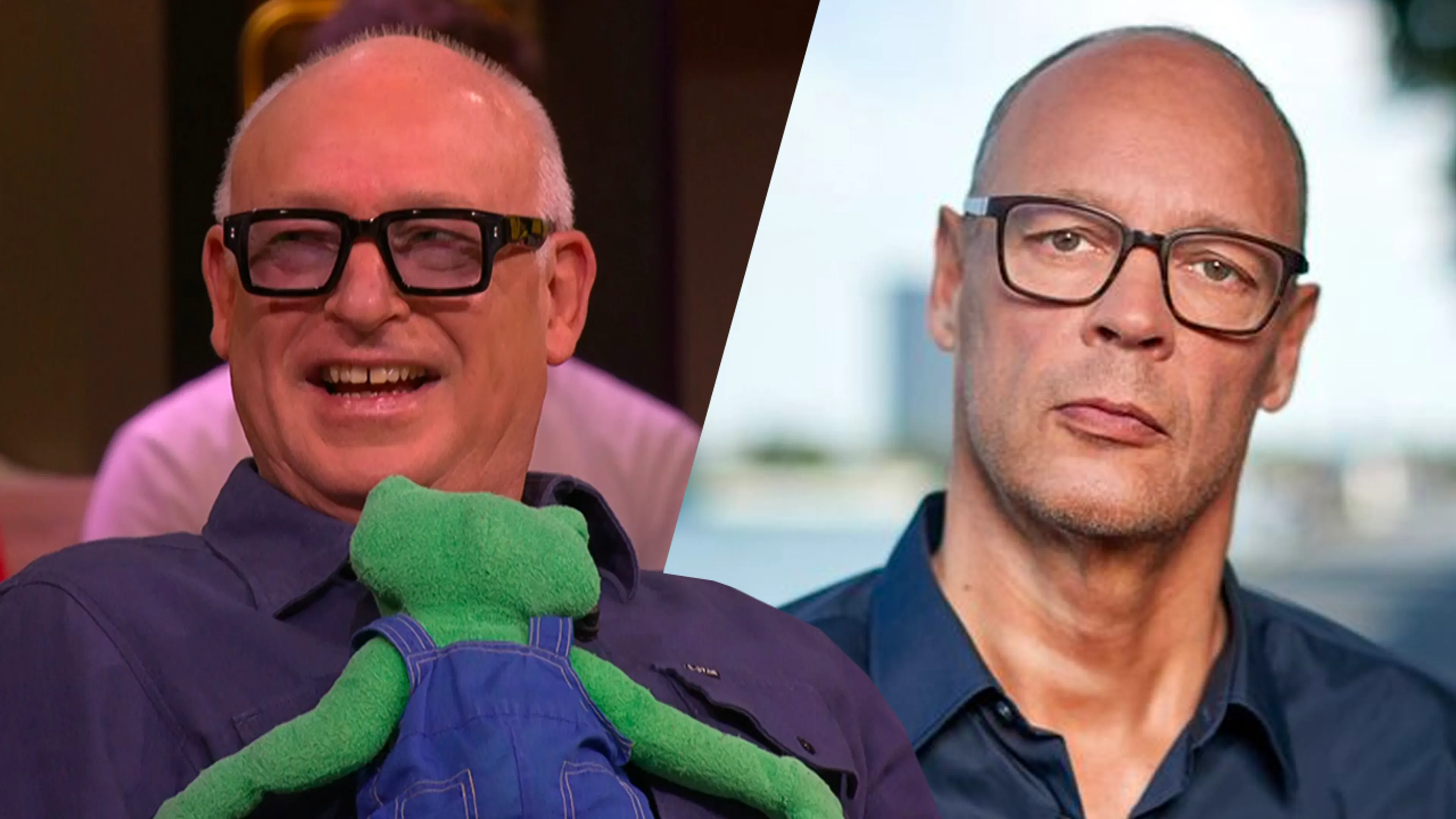 René reageert op onthulling van Directeurtje dat hij met een kikkerknuffel slaapt