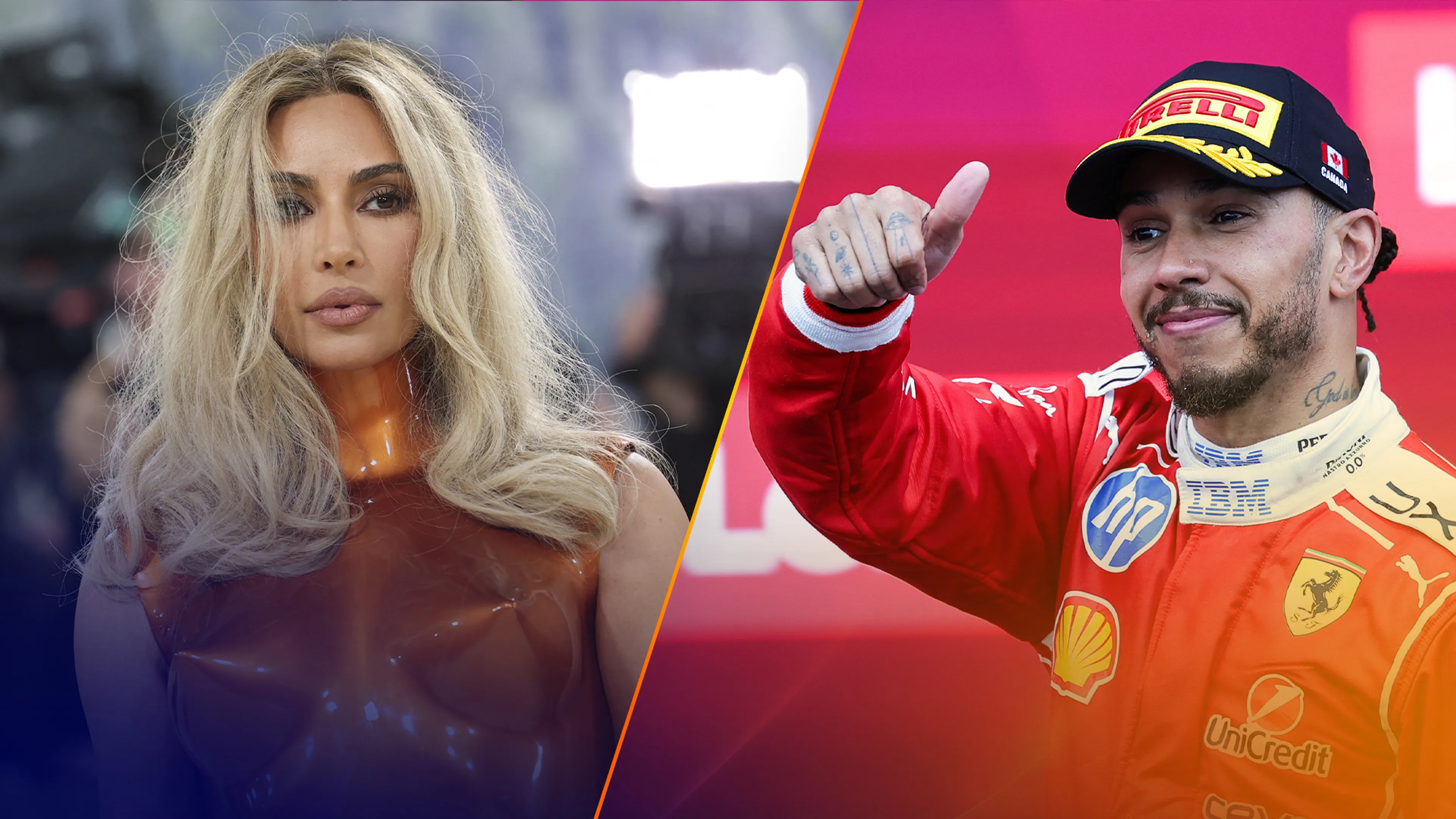 Zien: Kim Kardashian deelt eerste foto met Lewis Hamilton