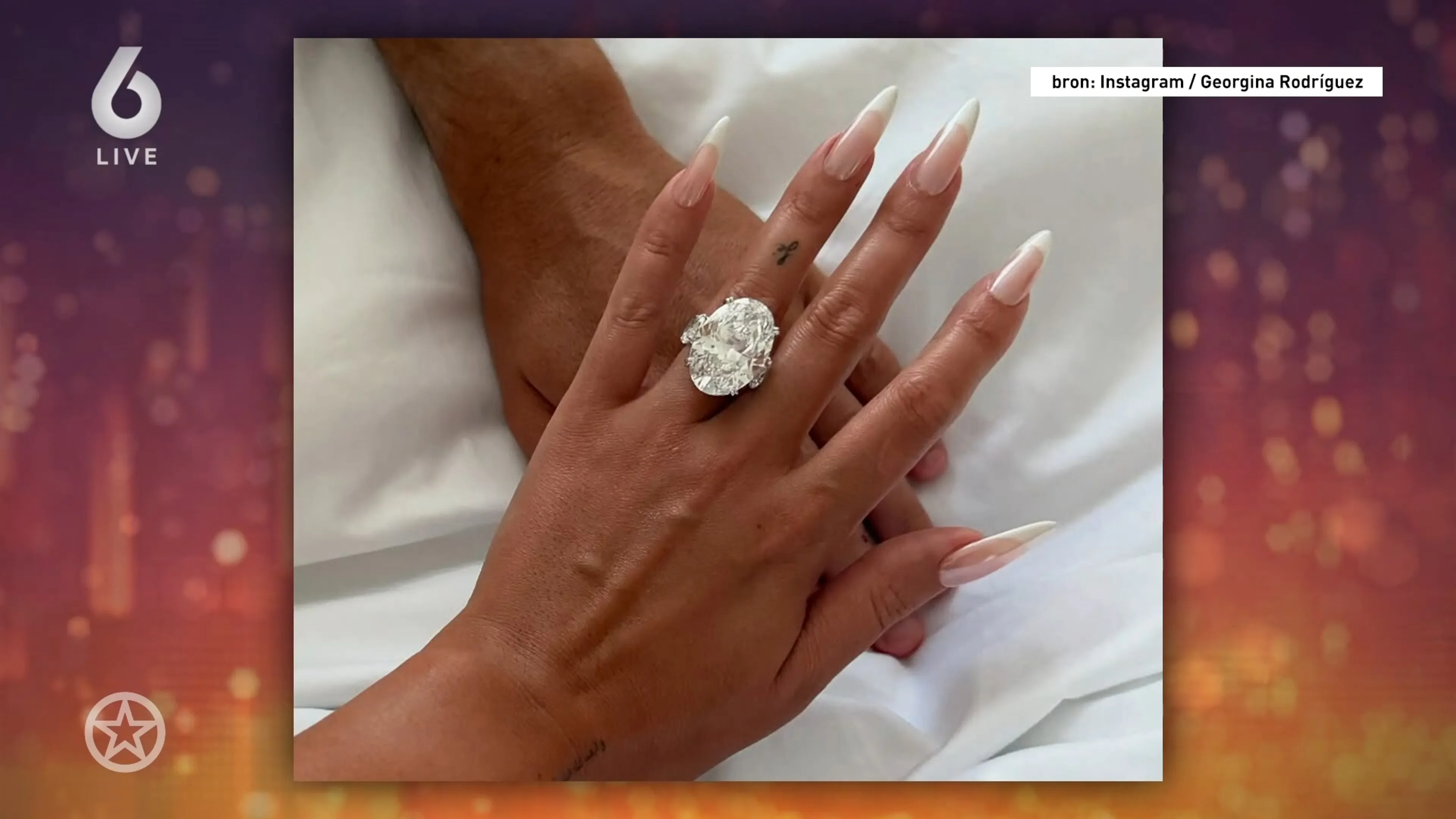 Cristiano Ronaldo vraagt vriendin ten huwelijk met mega ring