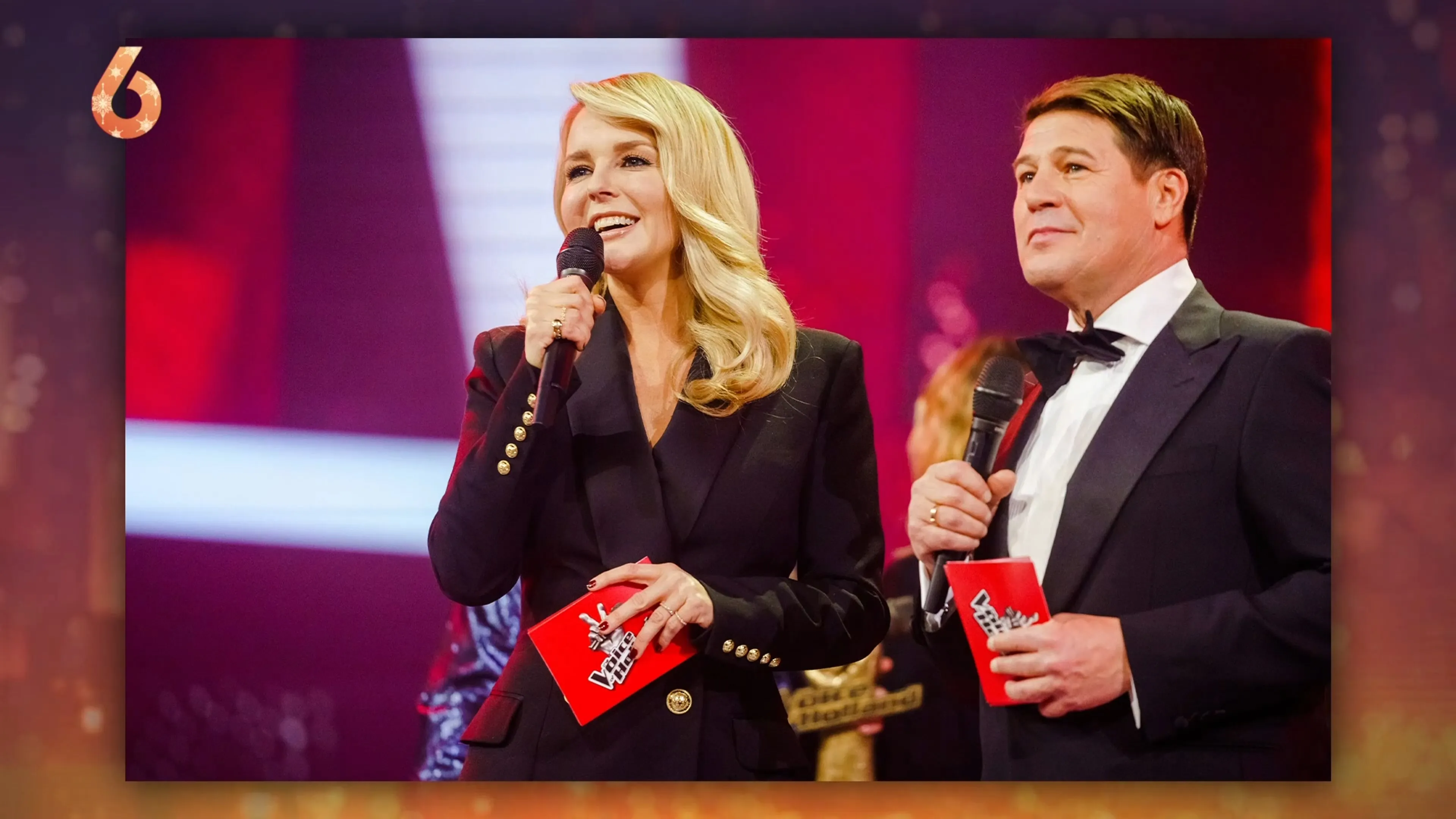 Tranen bij Chantal Janzen tijdens eerste opnamedag bij The Voice